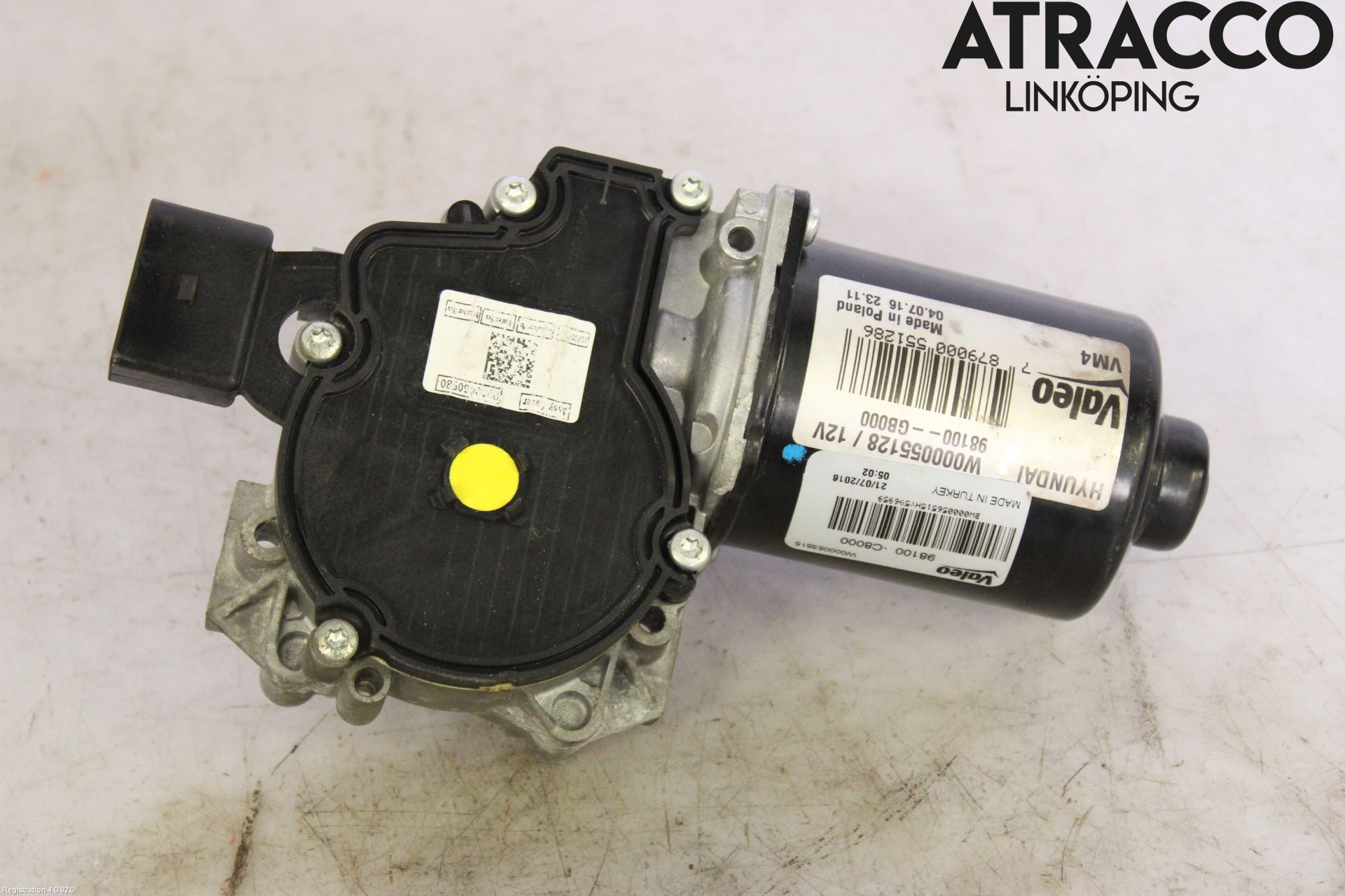 Hyundai i20 GB 15-20 Viskermotor Frontrute