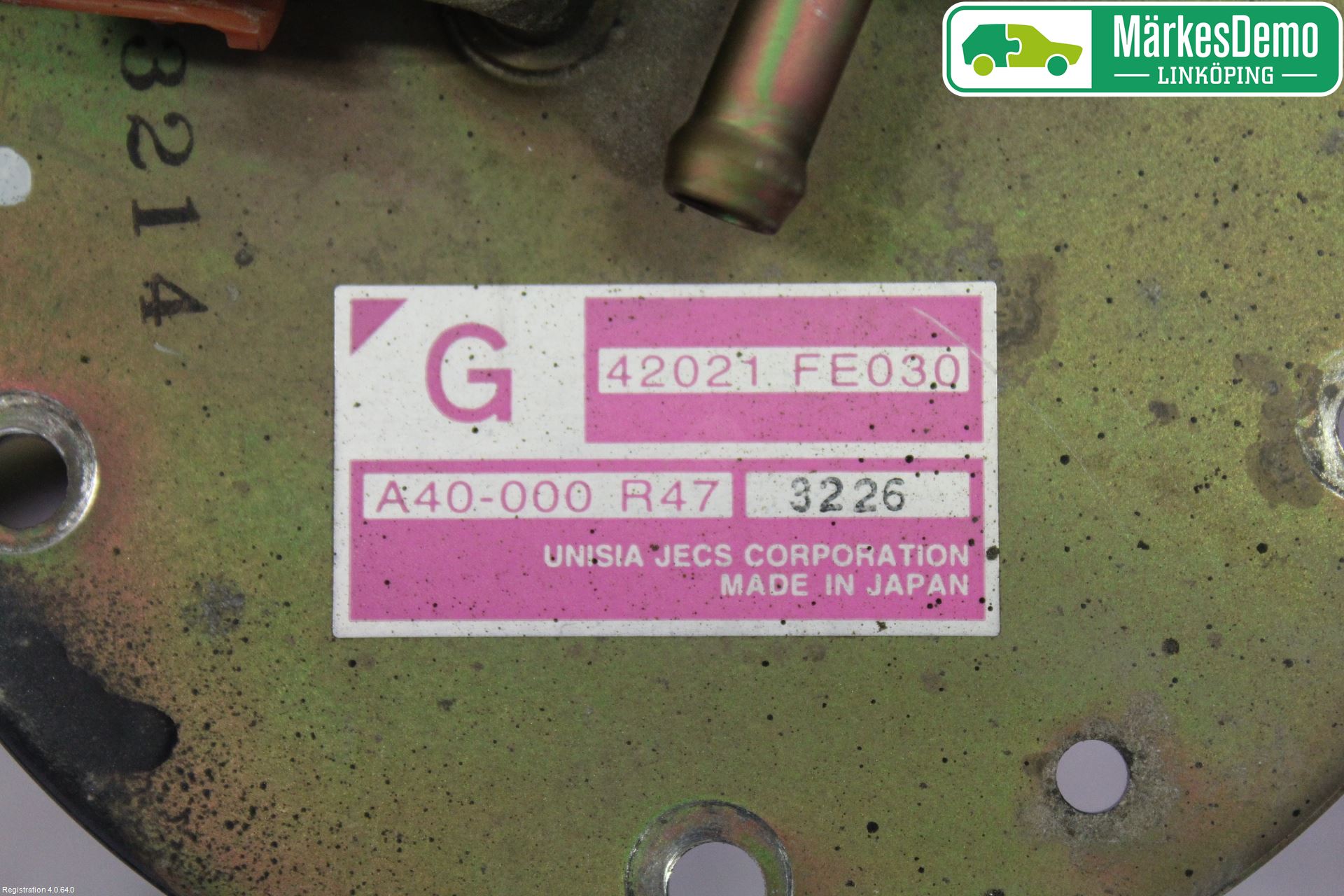 Subaru IMPREZA II  03-05 Drivstoffpumpe Fødepumpe El