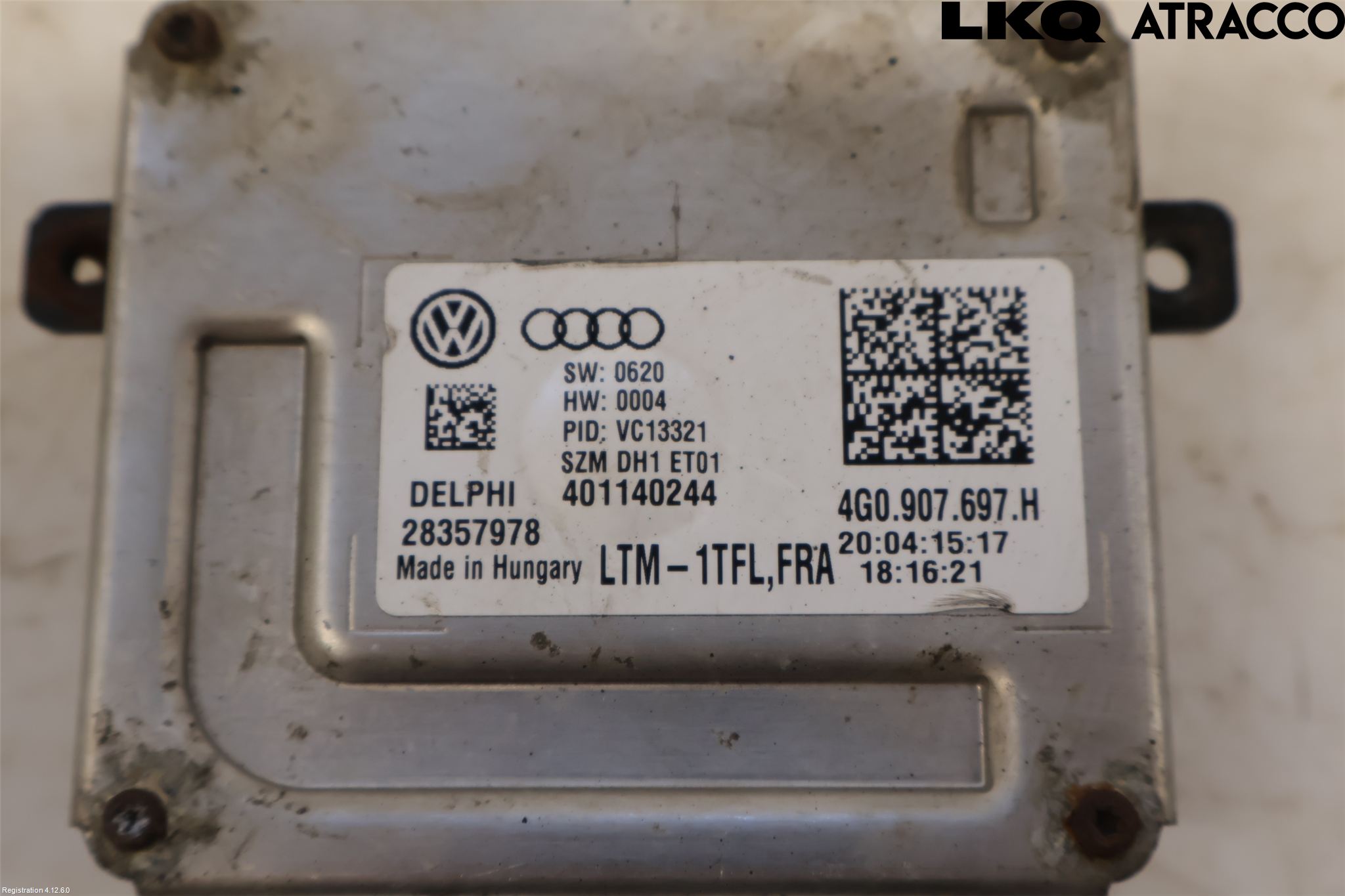 Volkswagen VW PASSAT 15-19 Styreenhet Xenon