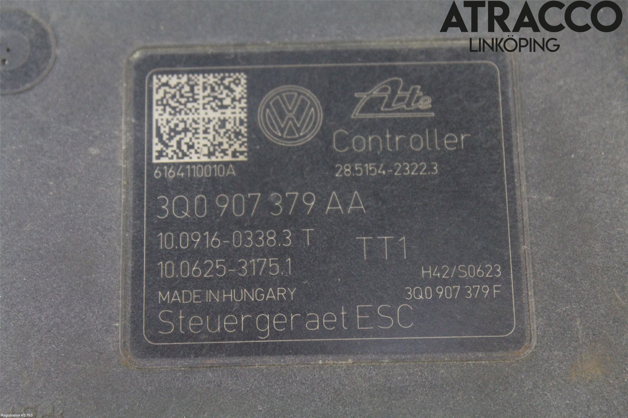 Volkswagen VW GOLF / E-GOLF VII 13-20 Abs Hydraulikkaggregat
