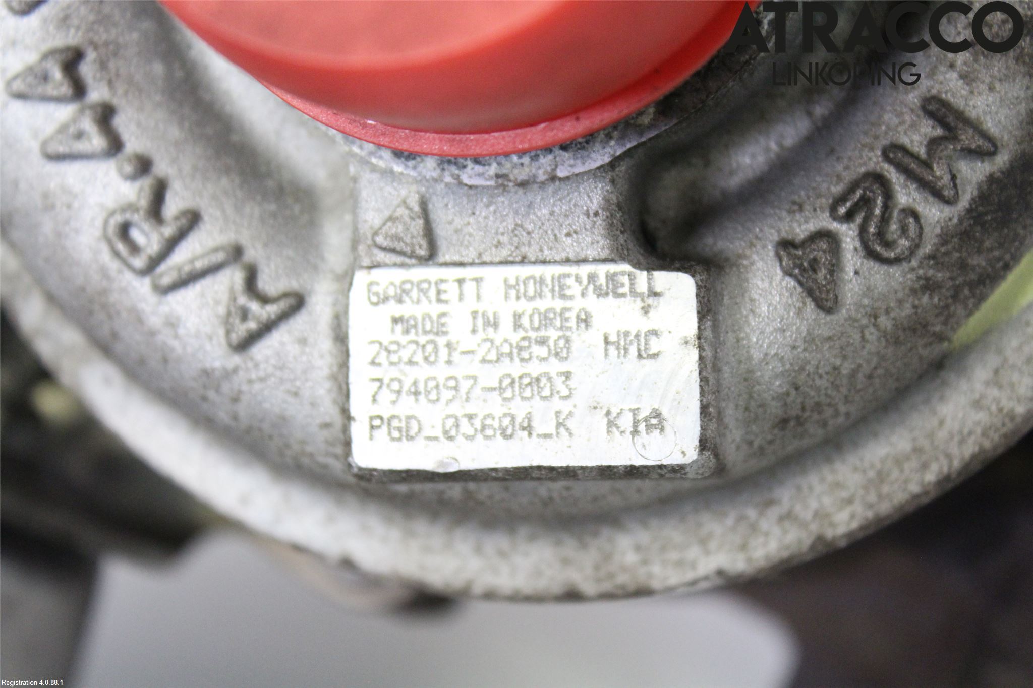 Kia SPORTAGE (SL) 11-15 Turboaggregat