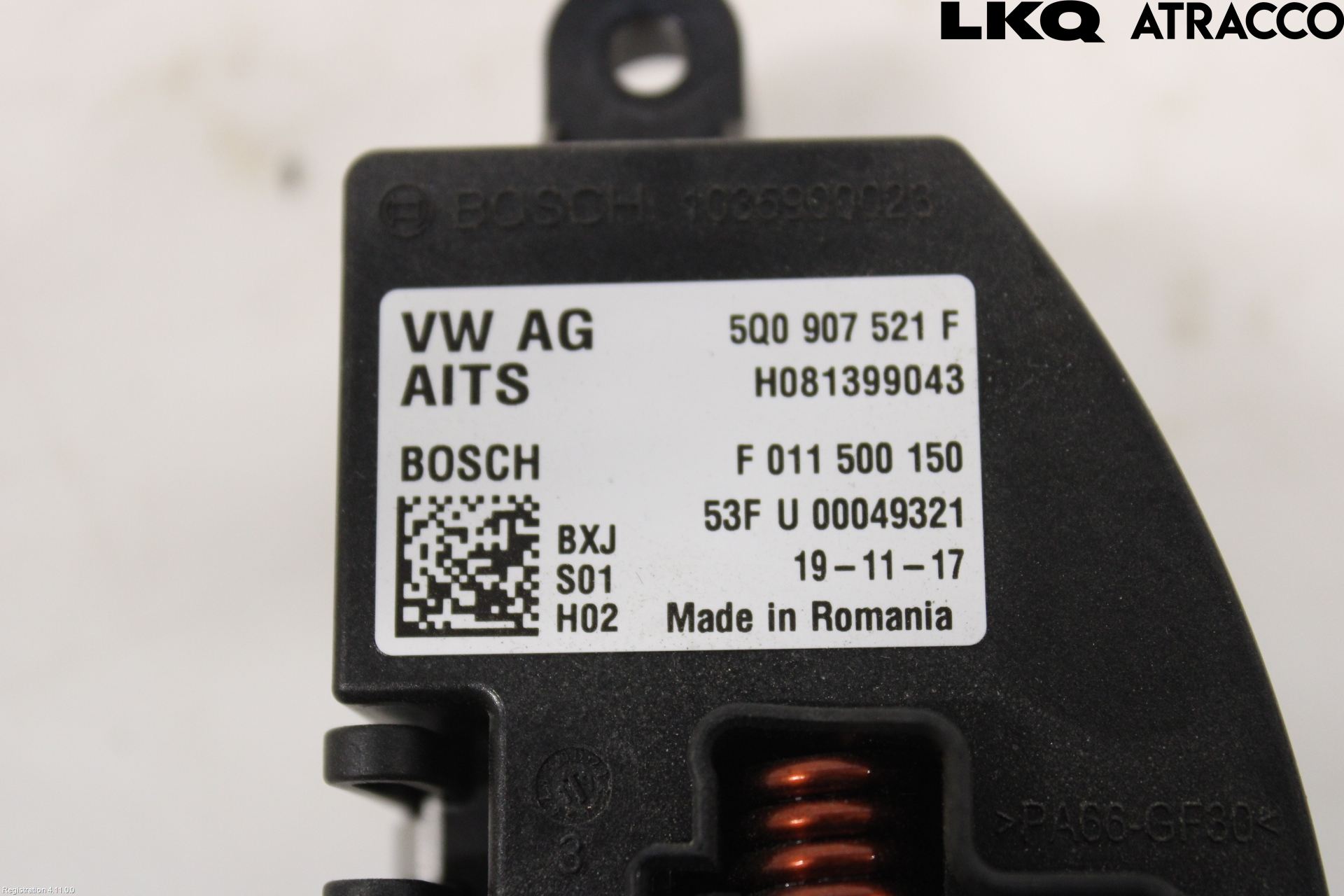 Volkswagen VW TRANSP/CARAVELLE (T6) 16-22 Varmeapparat Viftemotstand