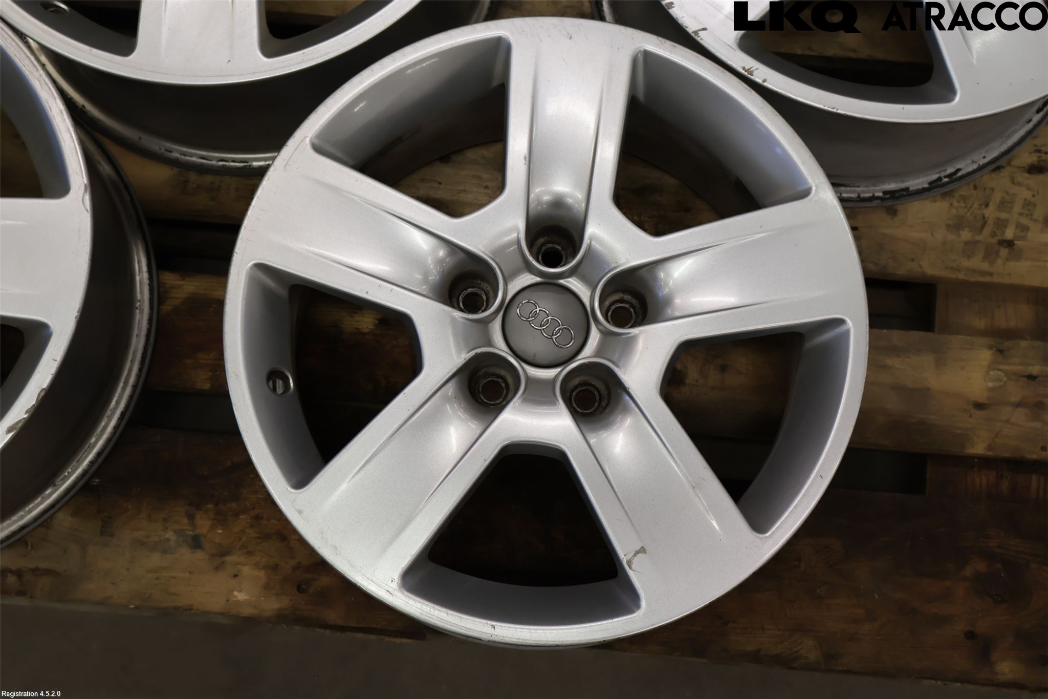 Audi A4/S4 05-07 Felg Aluminium Sett 4Stk