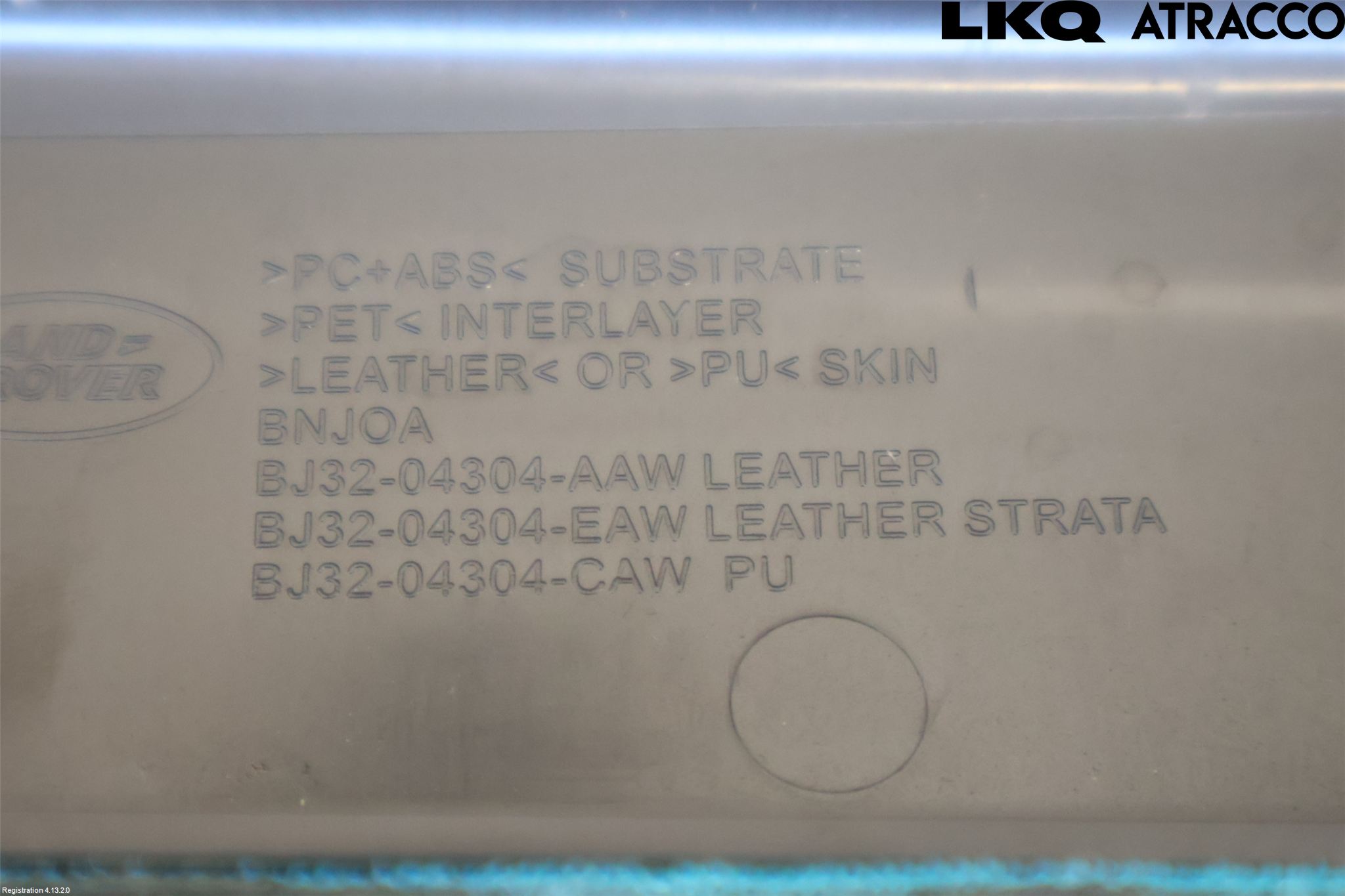 Landrover LAND ROVER RANGE ROVER EVOQUE (L538) 11-18 Innr Dekor Instrbord