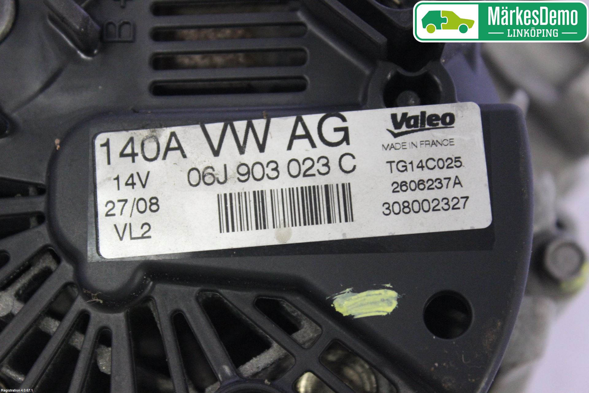 Volkswagen VW PASSAT 05-11 Dynamo