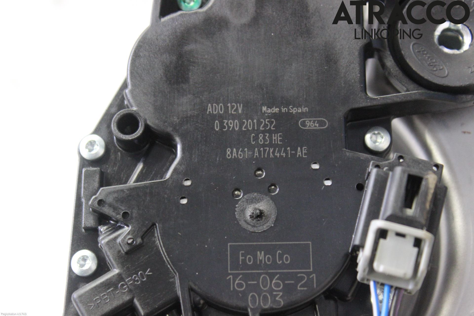 Ford FIESTA 13-17 Viskermotor Bakluke