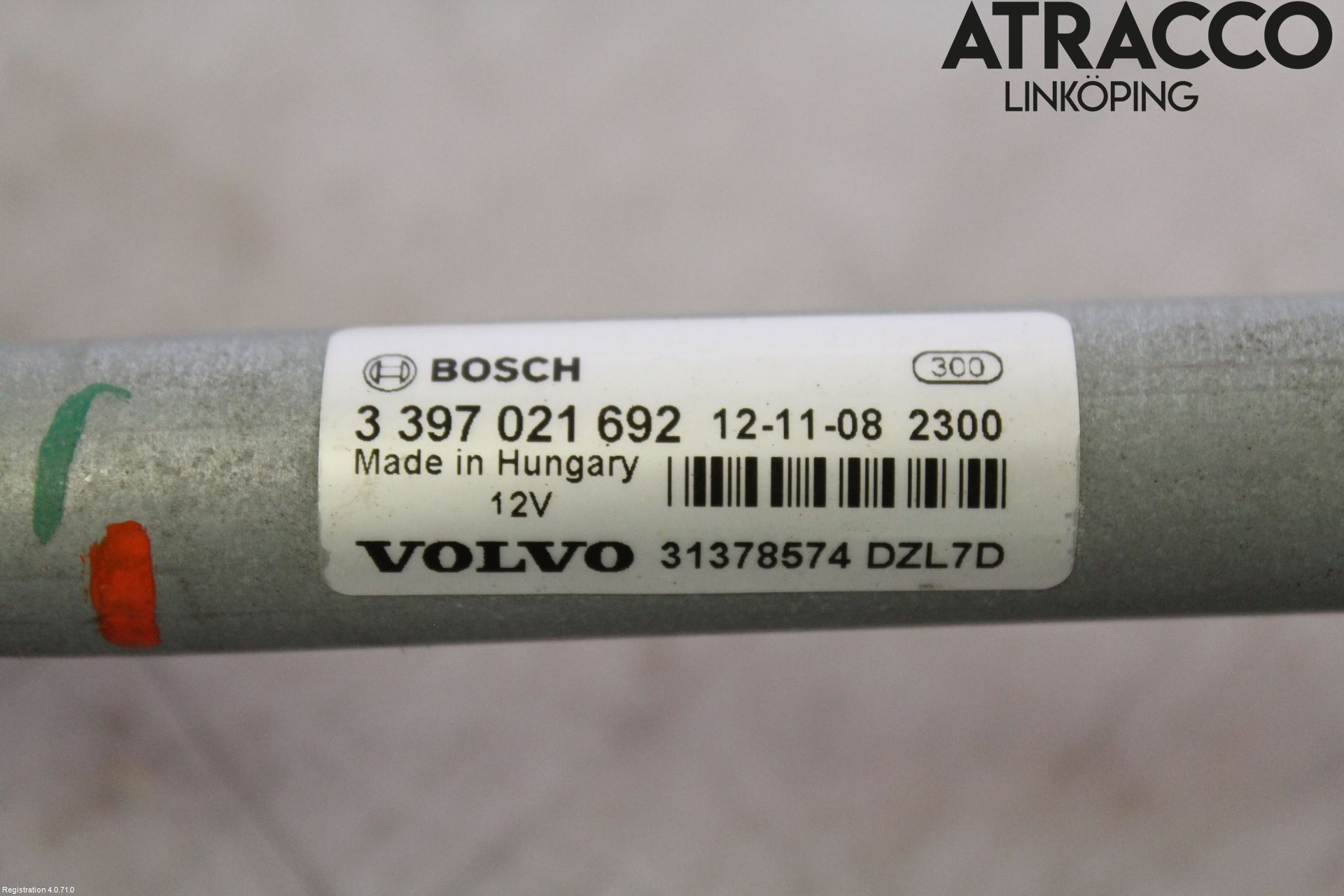 Volvo V40 12-19 Viskeroverføring Frontrute