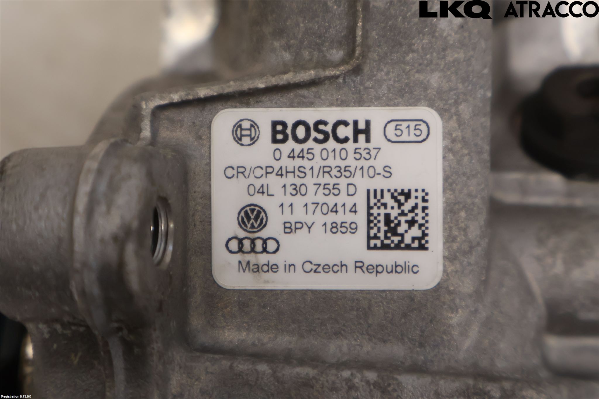 Audi A6/S6 4G 11-18 Drivstoff Dieselpumpe Hoved