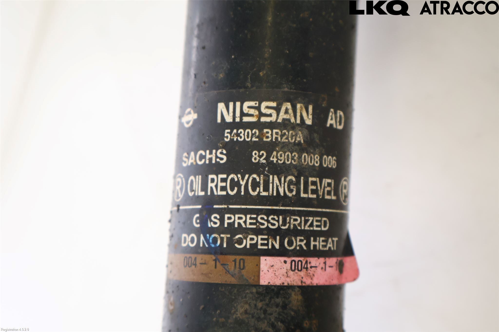 Nissan QASHQAI+2  10-14 Fjærbein Foran Høyre