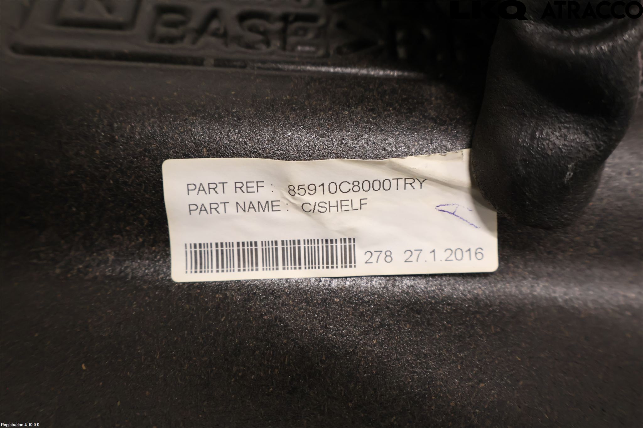 Hyundai i20 GB 15-20 Innr Hattehylle