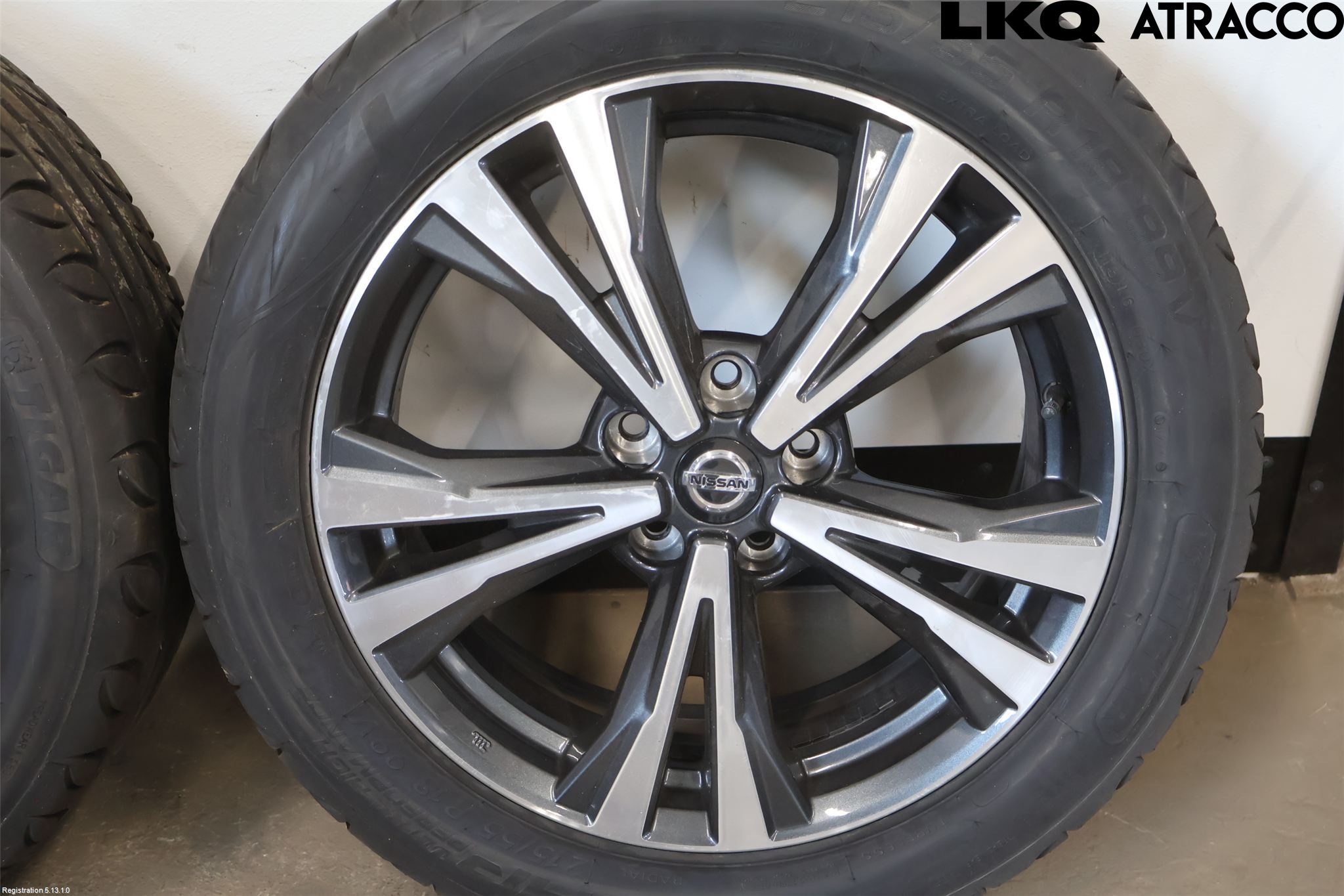 Nissan QASHQAI 17-21 Dekk Sommer På Alu Felg 4Stk