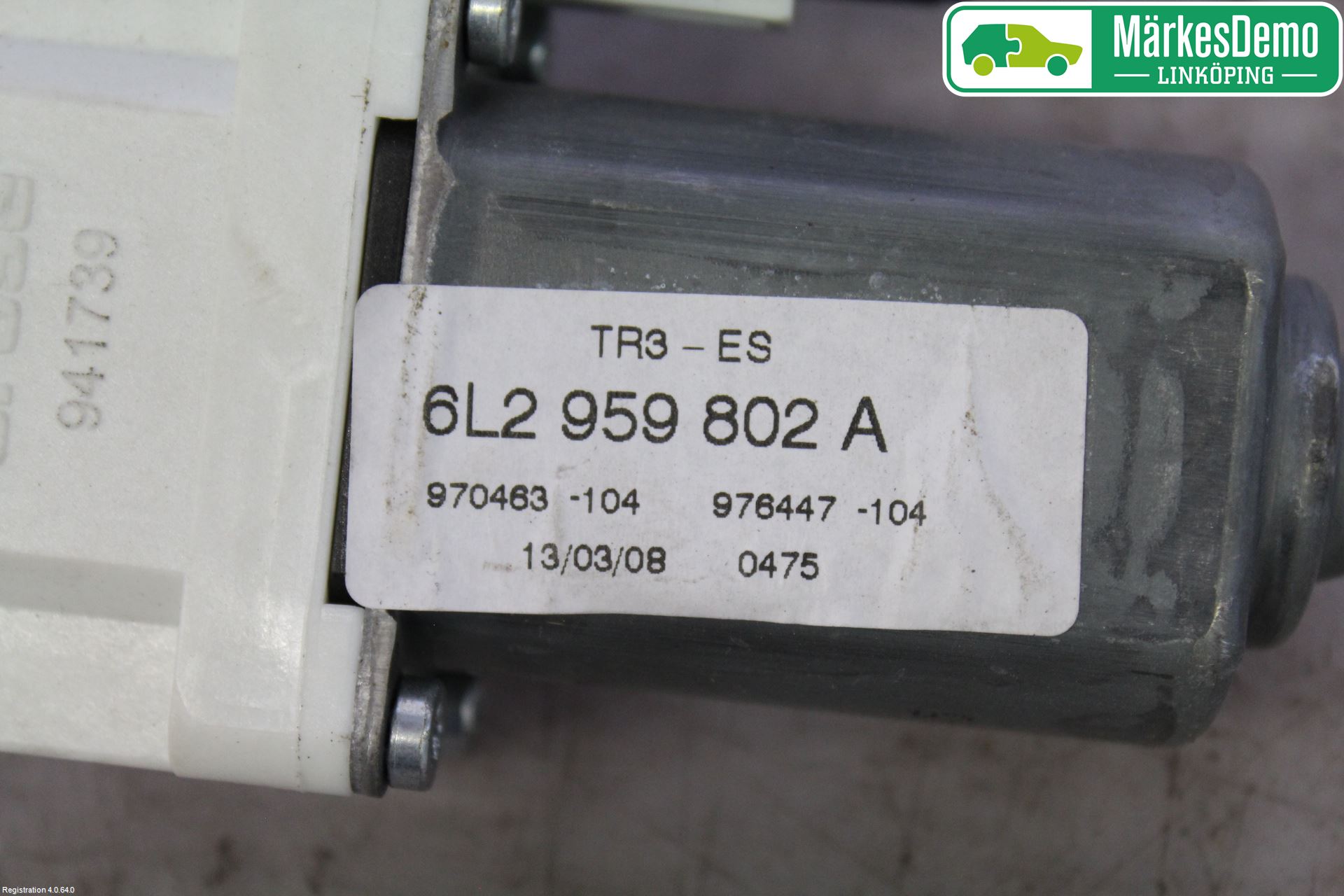Seat IBIZA III 06-08 Vindusheismotor