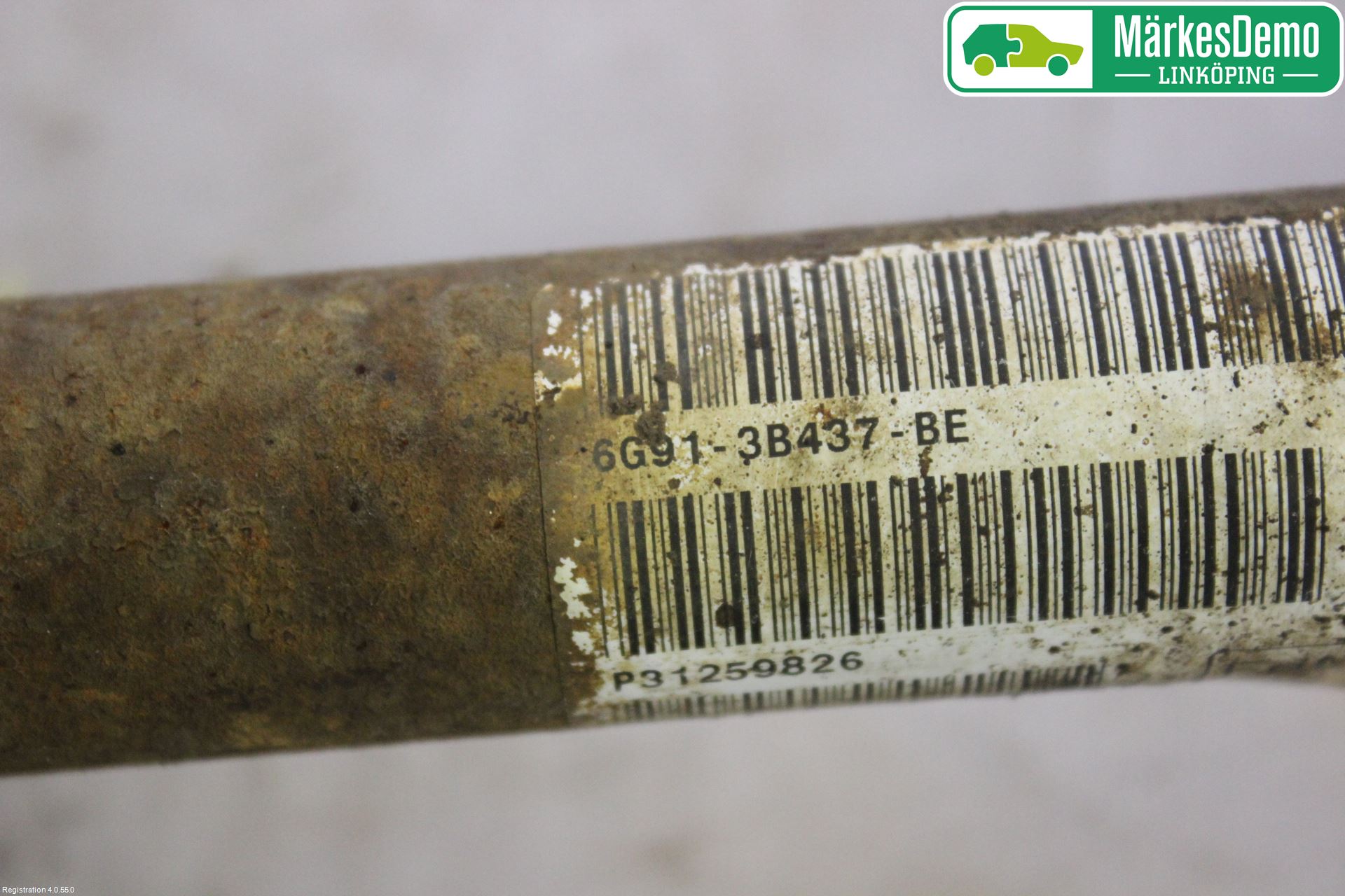 Ford MONDEO 07-15 Drivaksel Foran Kompl Venstre