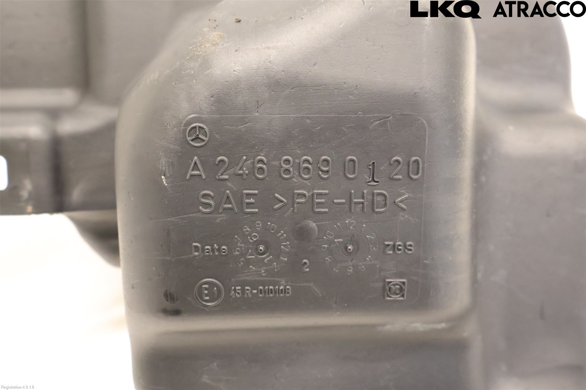 Mercedes-Benz MB CLA-KLASS (C117/X117) 13-19 Spylerbeholder Frontrute-Lykte