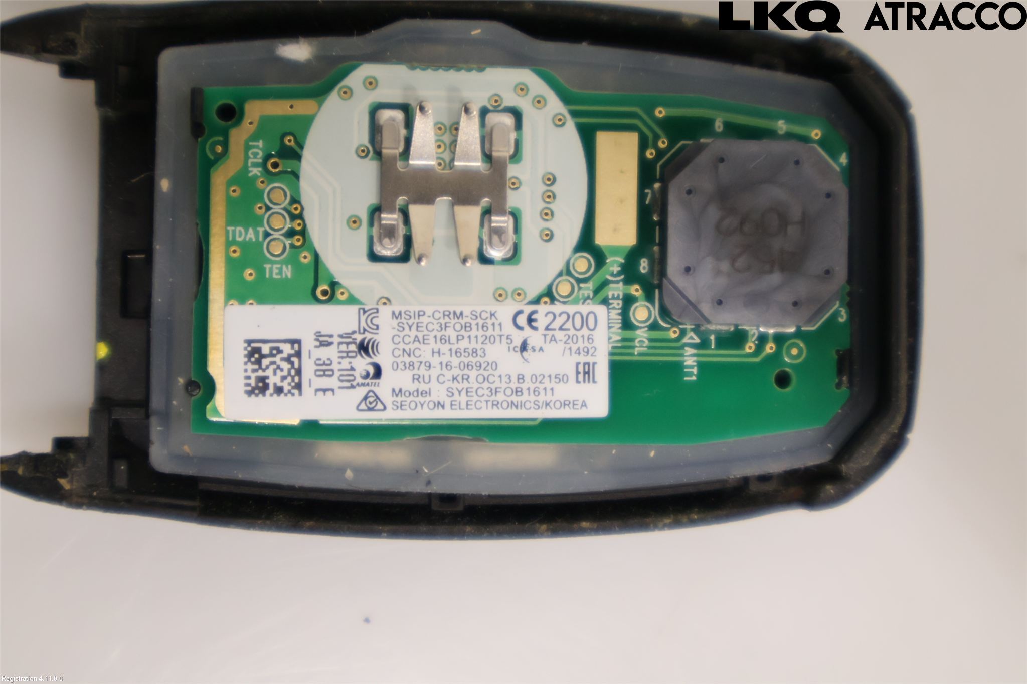 Kia PICANTO 17- Nøkkel Fjernkontroll -Alarm