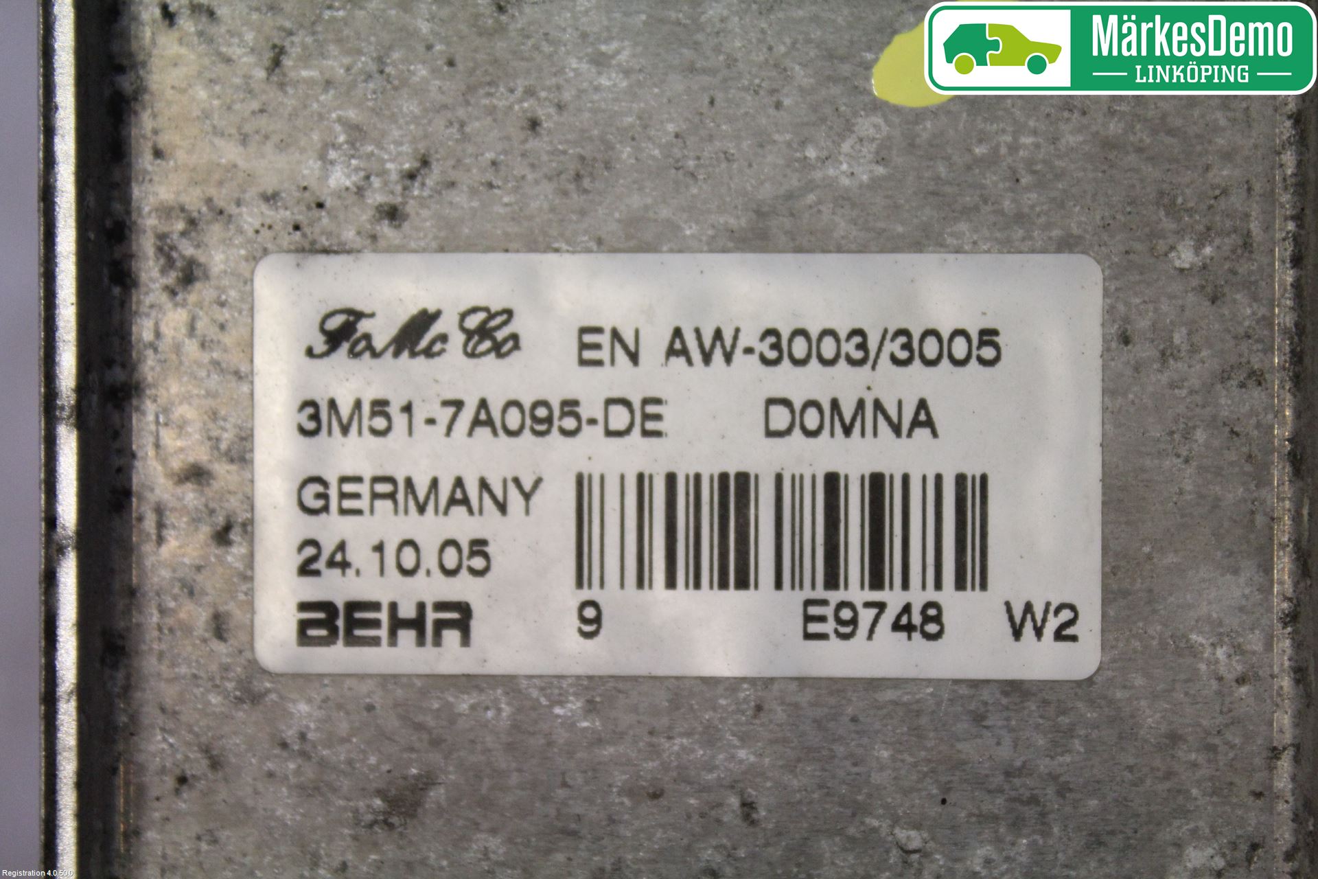 Volvo S40 04-07 Radiator Oljekjøler Automatgea