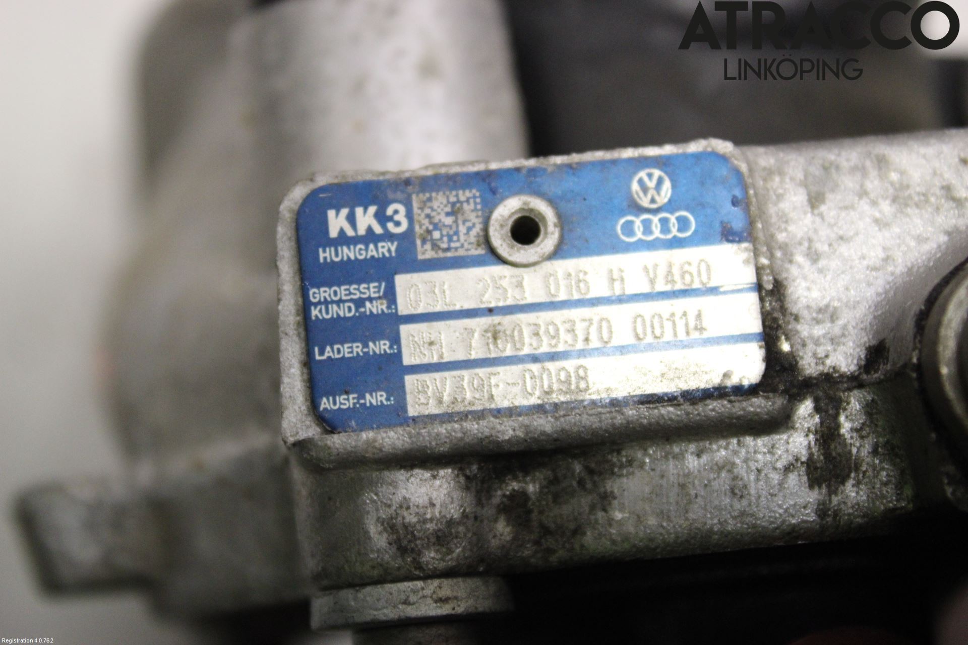 Volkswagen VW POLO 10-17 Turboaggregat