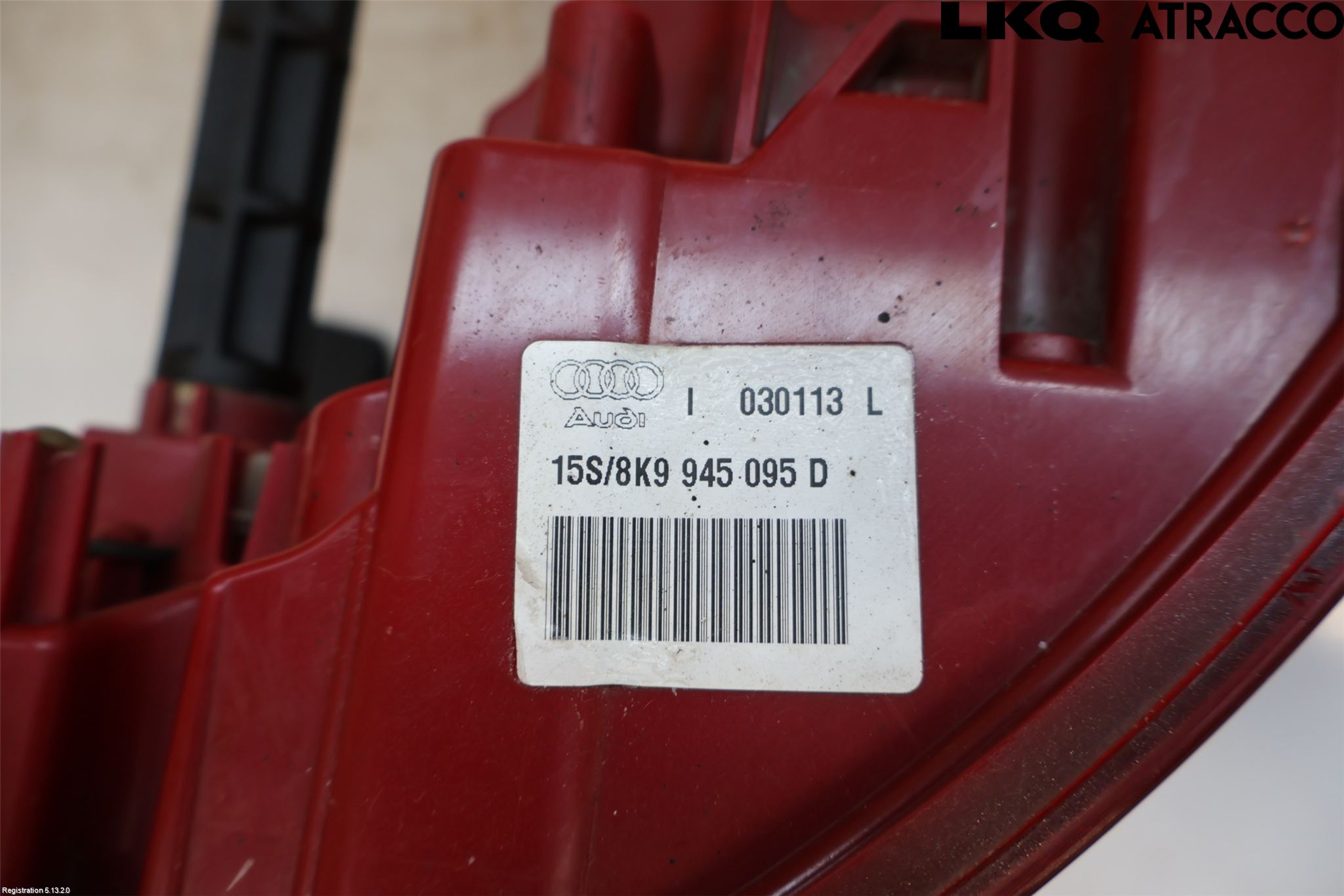 Audi A4 12-15 Baklykt Venstre