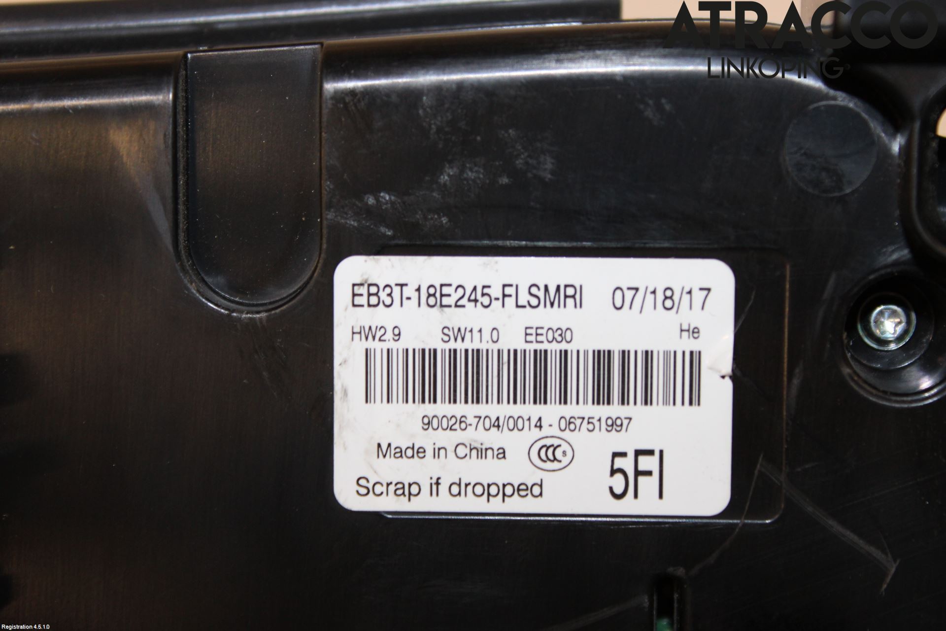 Ford RANGER EU 12-23 Varme Ac Betjening-Display