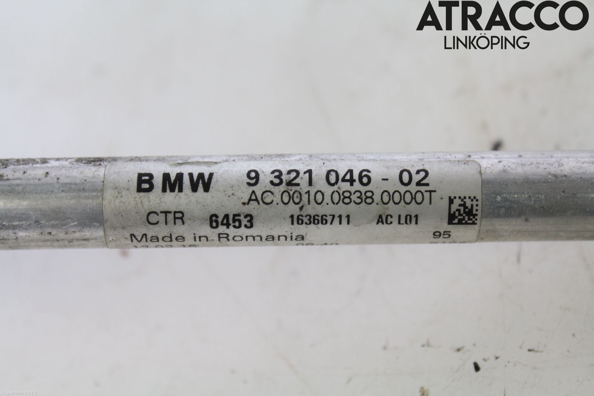 BMW 5 F10/F11/F18 09-17 Varme Ac Slange - Rør