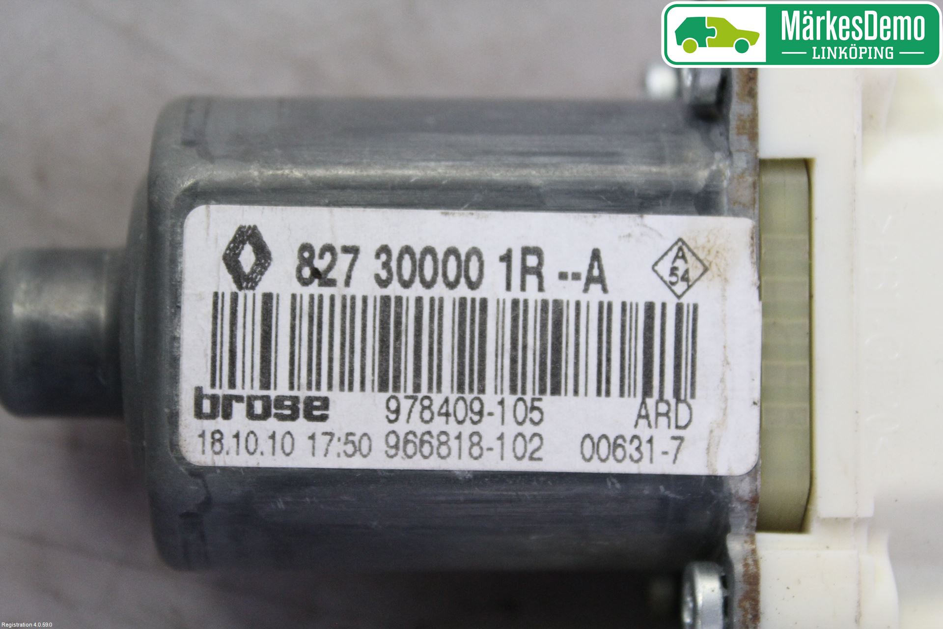 Renault LAGUNA III 11-15 Vindusheismotor