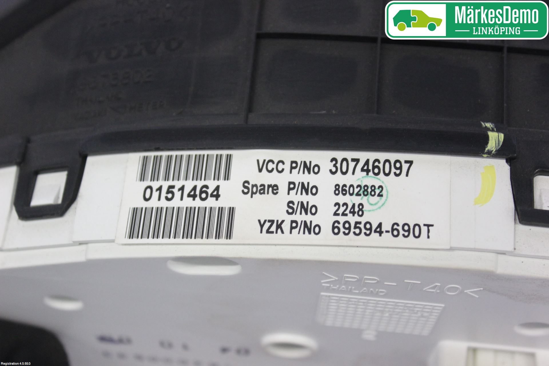 Volvo V70 05-08 Instr Kombinert
