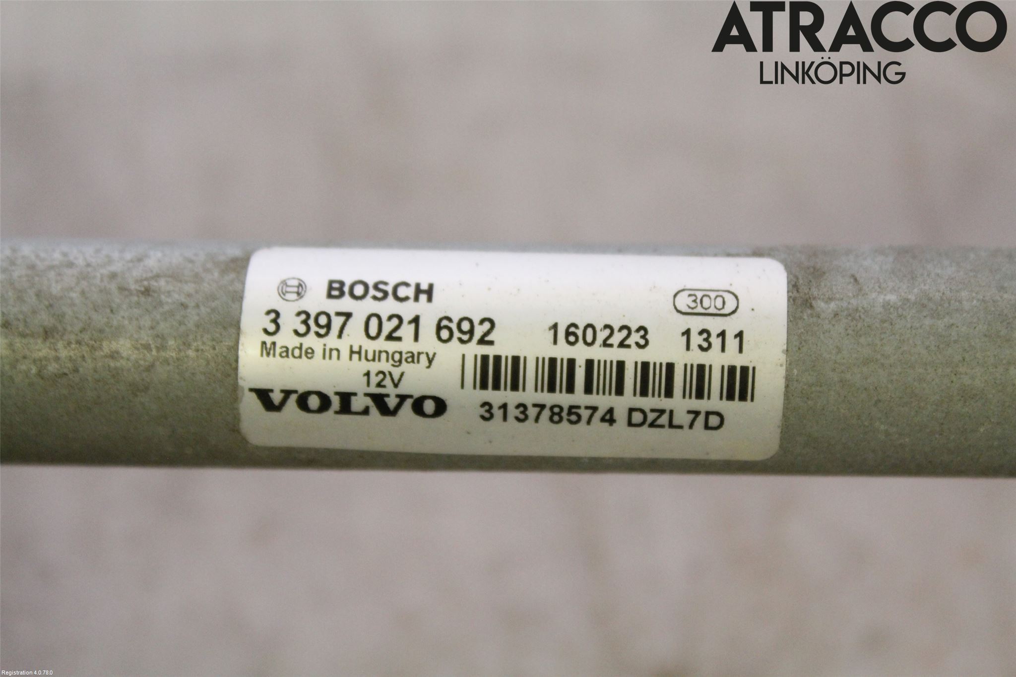 Volvo V40 12-19 Viskeroverføring Frontrute