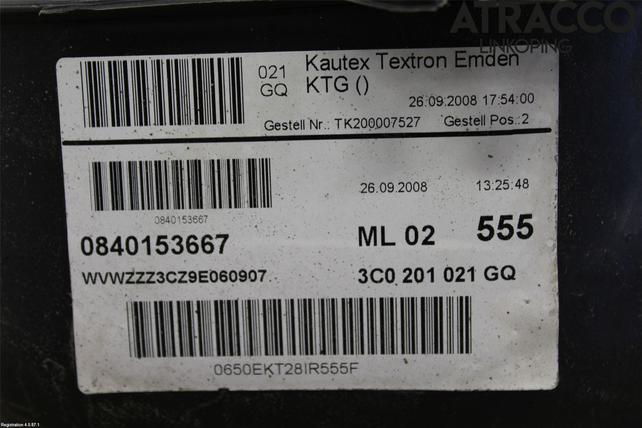 Volkswagen VW PASSAT 05-11 Drivstofftank Diesel