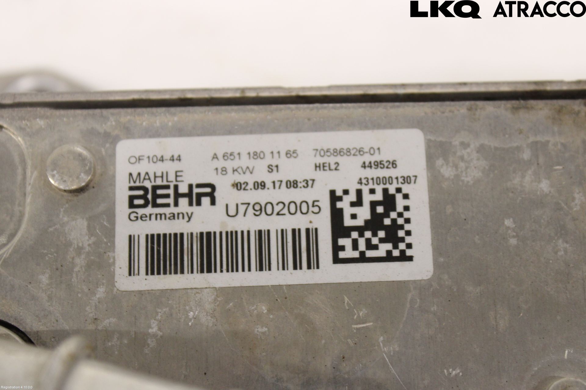 Mercedes-Benz MB VITO/V-KLASS (W640,W447,W448) 14- Radiator Oljekjøler Motor