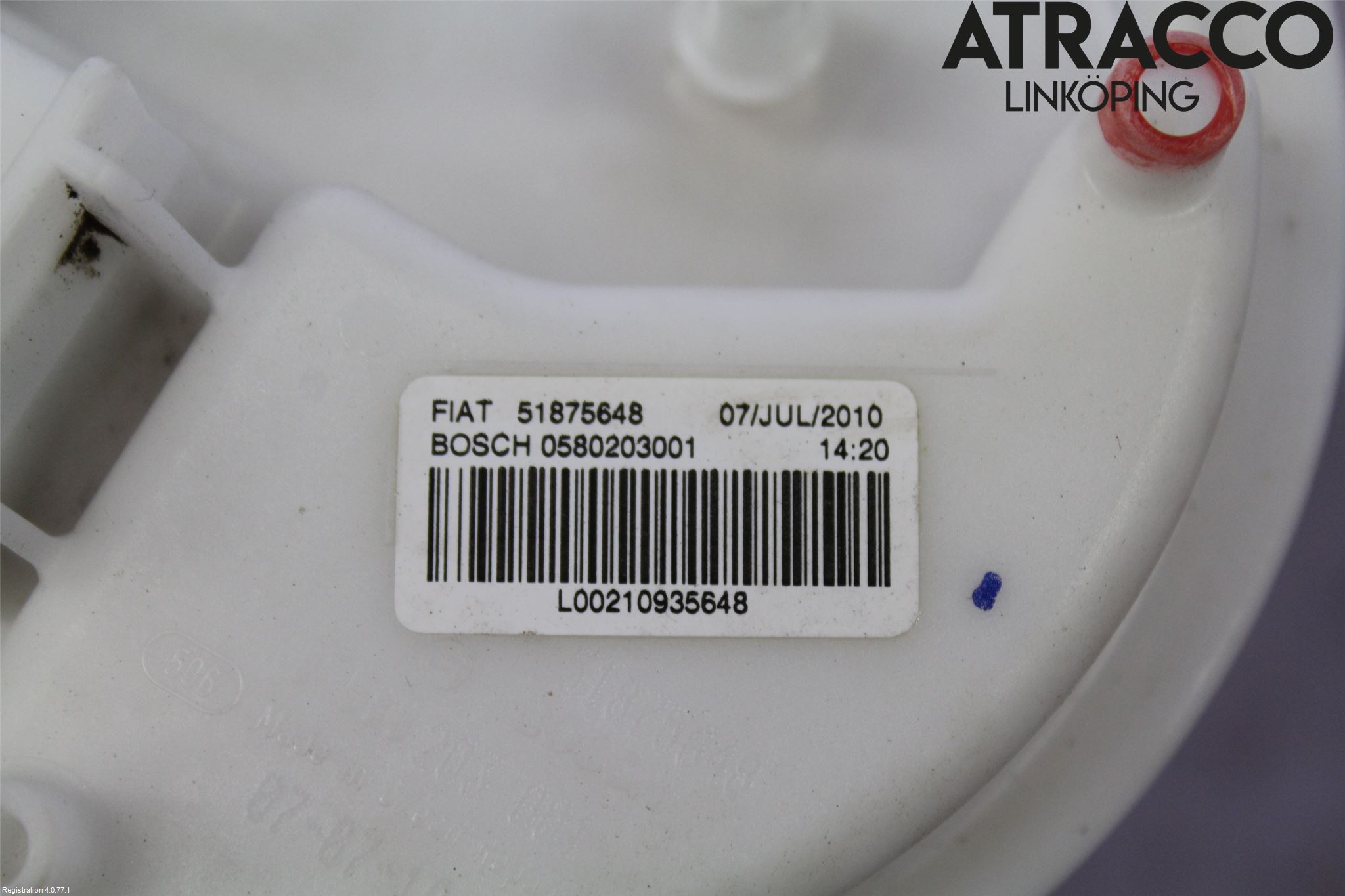 Fiat FIORINO Drivstoffpumpe Fødepumpe El