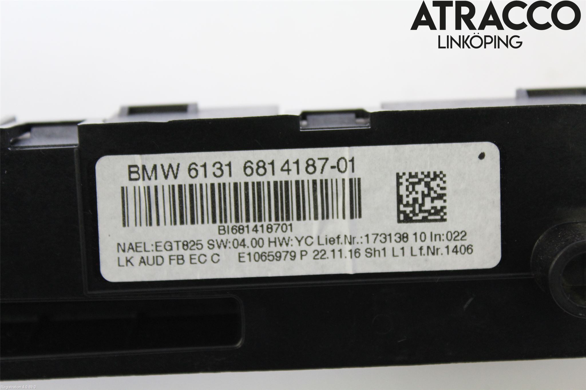 BMW 3 F30/F31/F80 12-19 Stereo Radio Med Cd