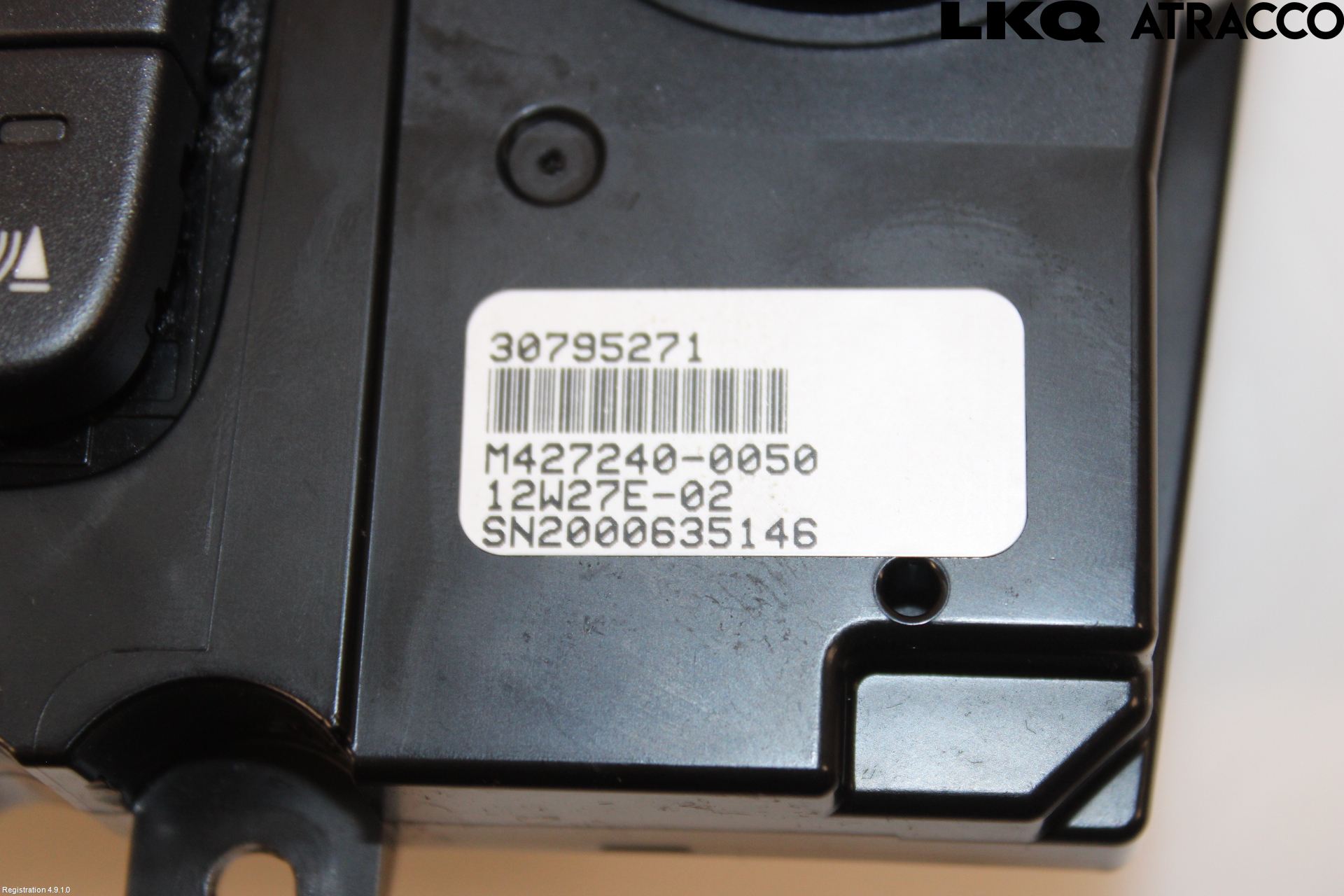 Volvo V70 08-13 Varme Ac Betjening-Display