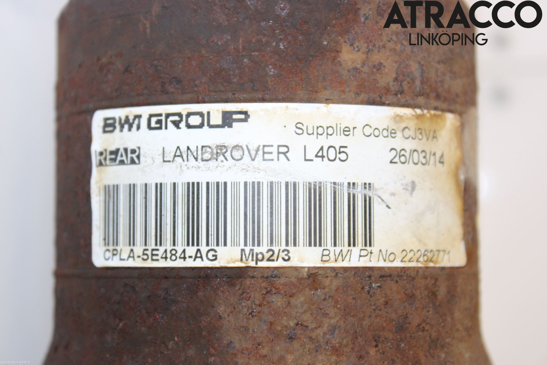 Landrover RANGE ROVER (L405) 13-21 Stablisatorstag Bak