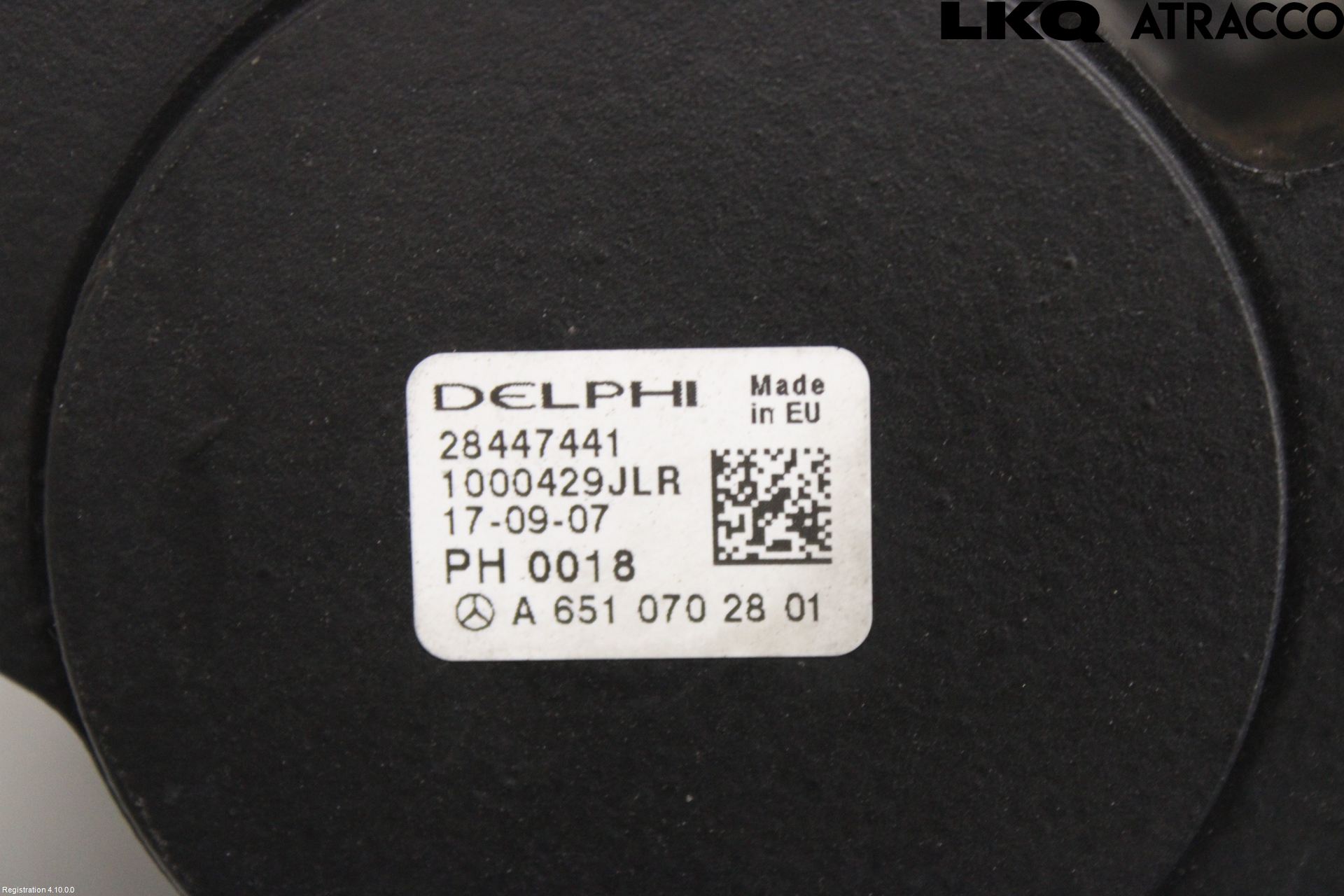 Mercedes-Benz MB VITO/V-KLASS (W640,W447,W448) 14- Drivstoff Dieselpumpe Hoved