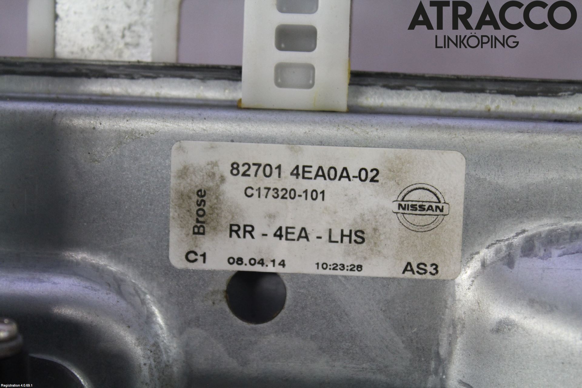 Nissan QASHQAI 14-17 Vindusheis El Komp