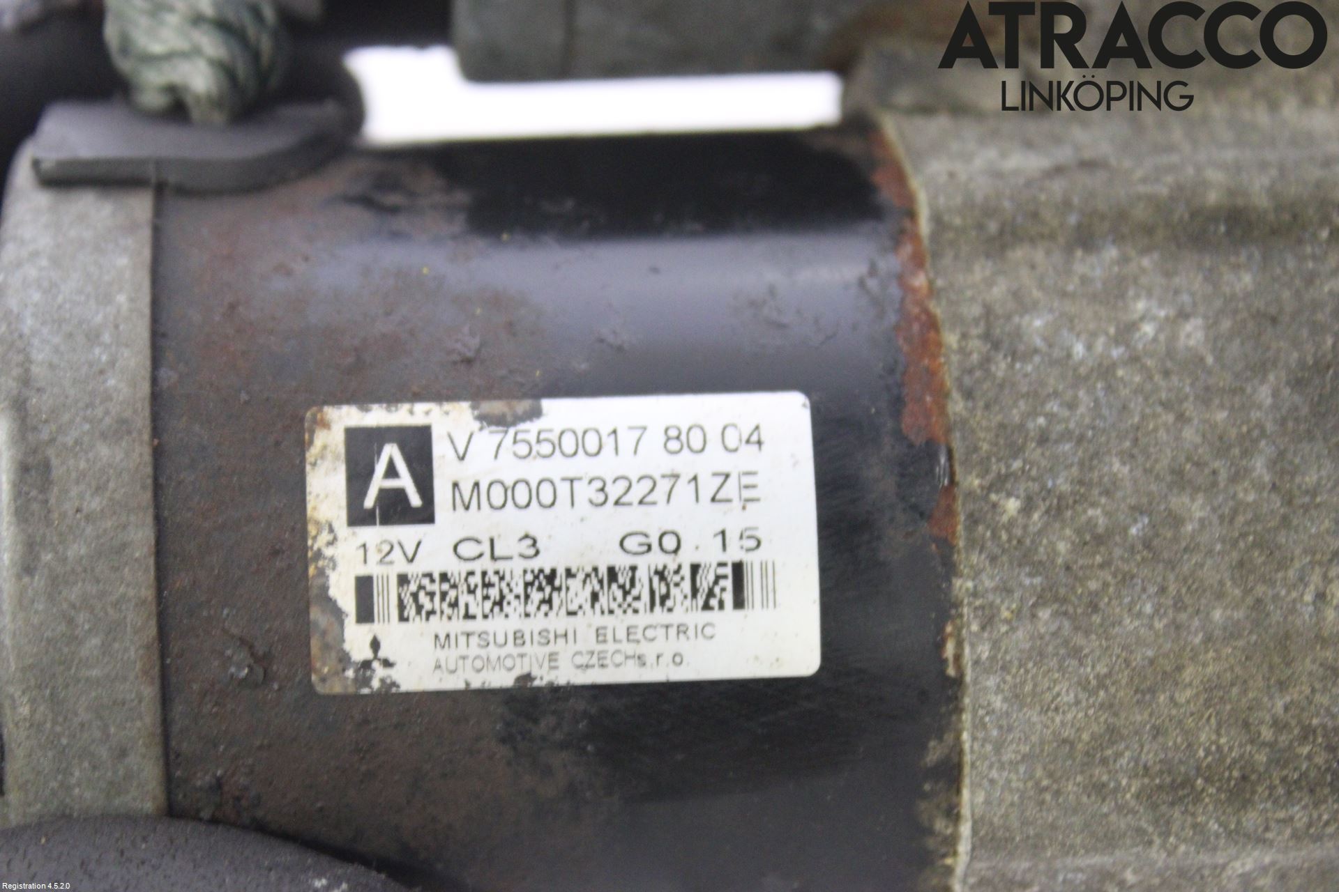 Peugeot 207 Startmotor