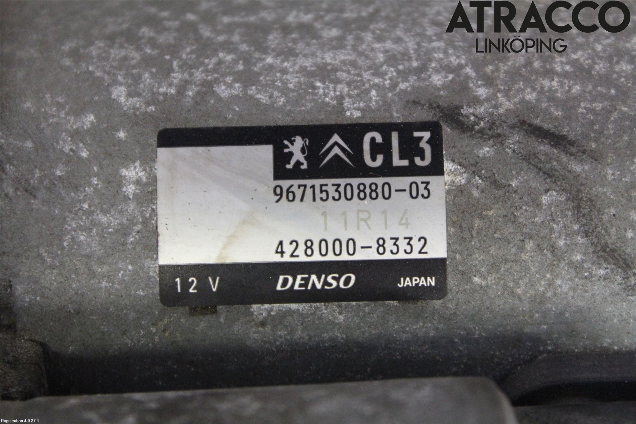 Peugeot 208 12-15 Startmotor