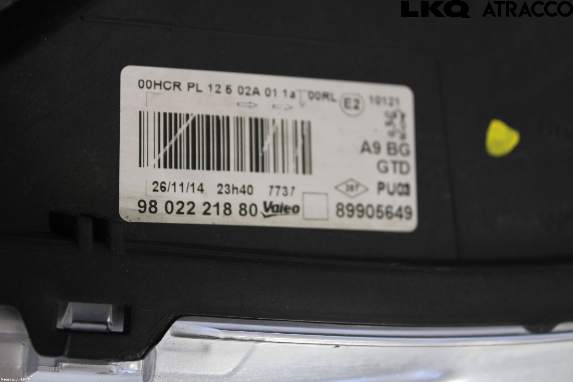 Peugeot 208 12-15 Frontlykt Venstre