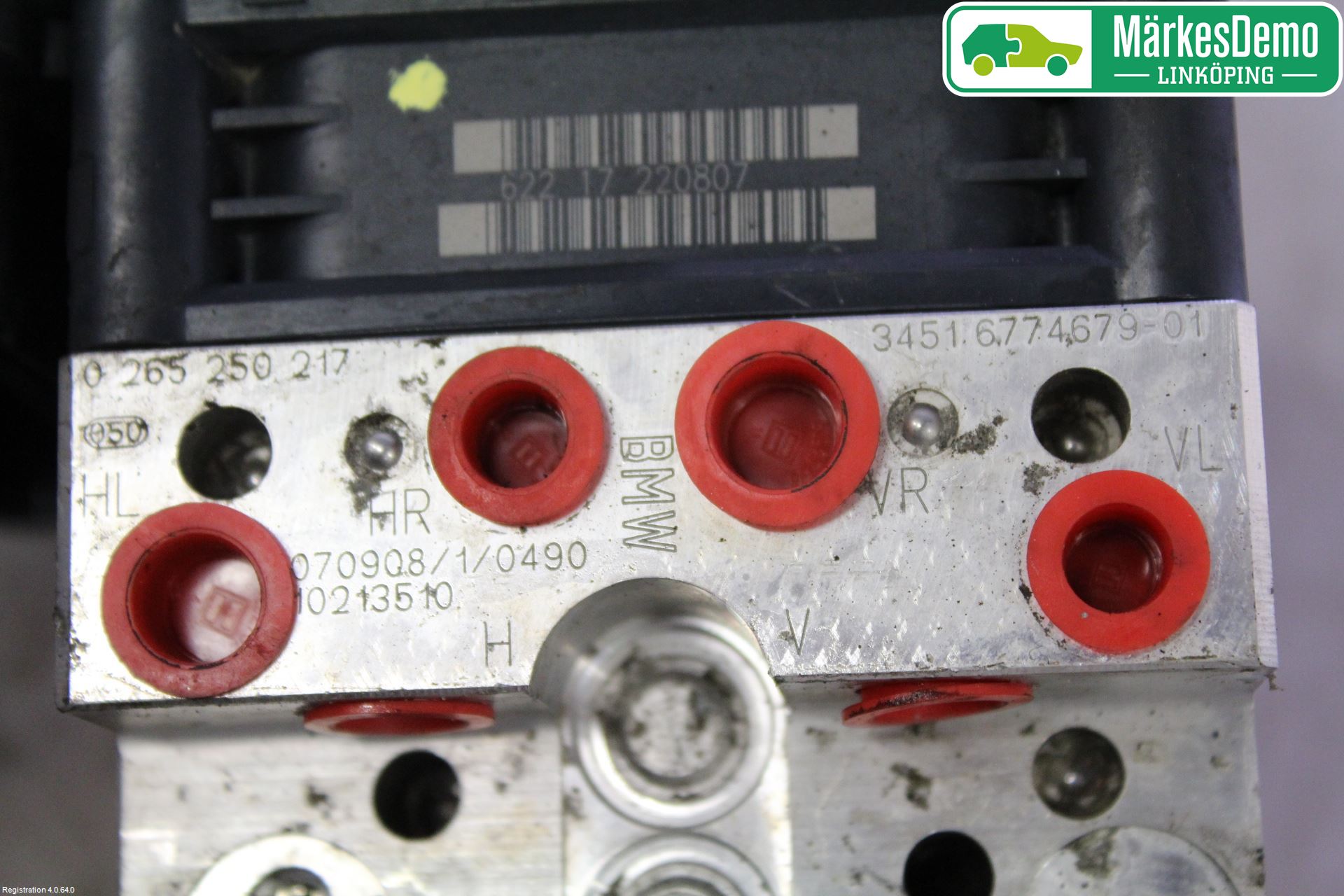 BMW 5 E60/61 Sed/Tou 02-10 Abs Hydraulikkaggregat