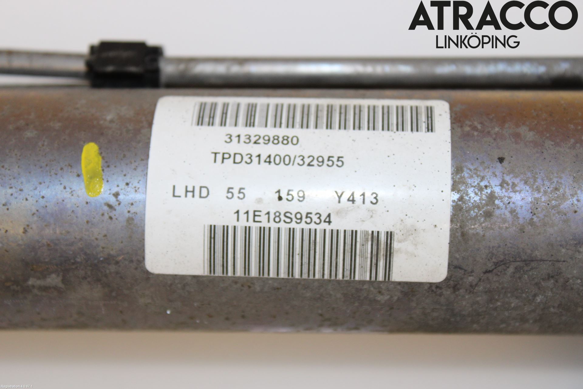 Volvo XC60 09-13 Servo Snekke - Tannstang