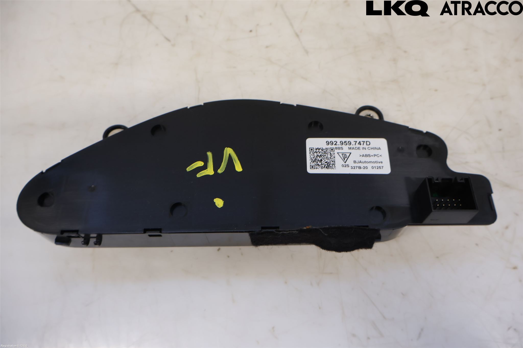 Porsche TAYCAN 20- Bryter Sete Regulering