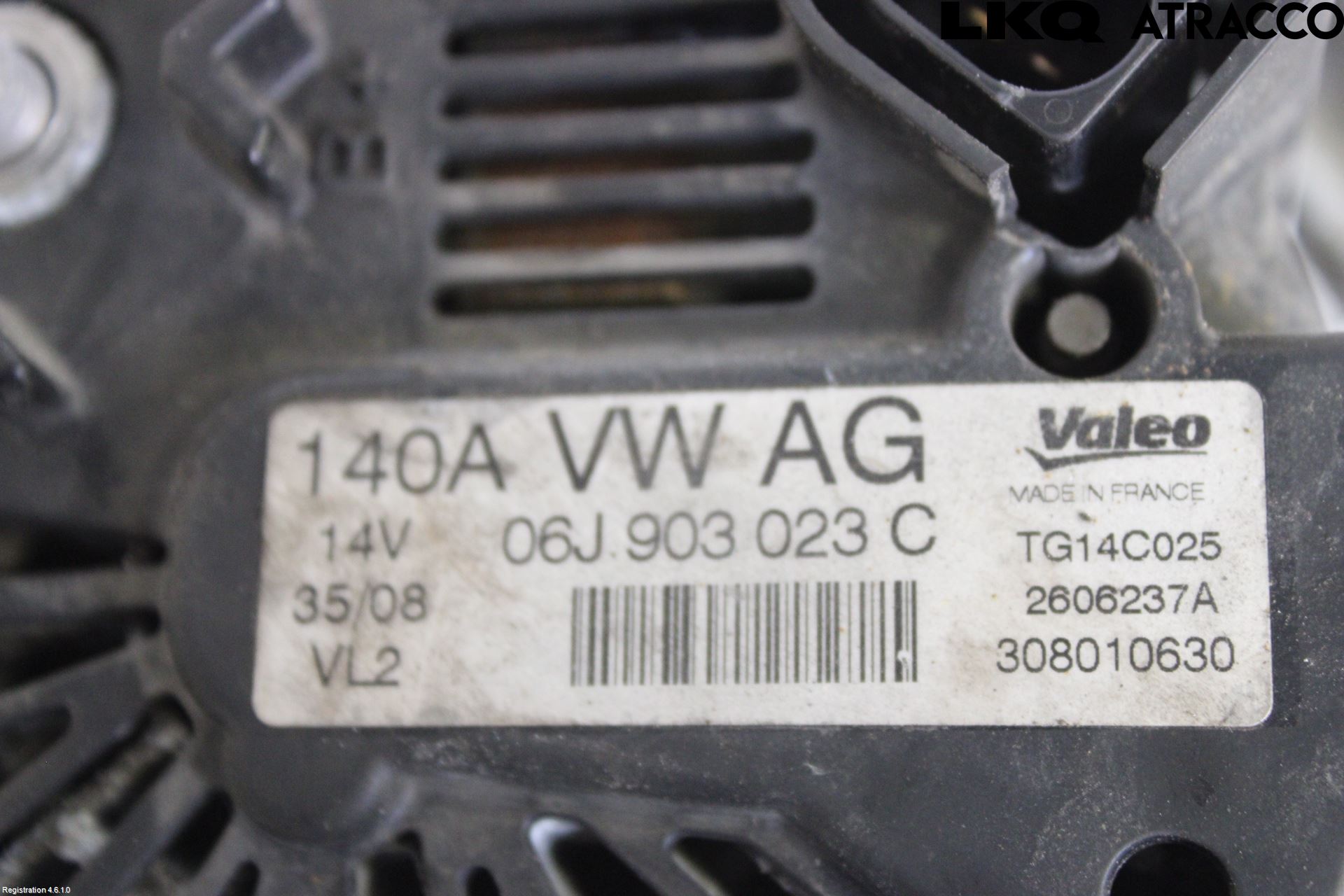 Volkswagen VW PASSAT CC 08-16 Dynamo