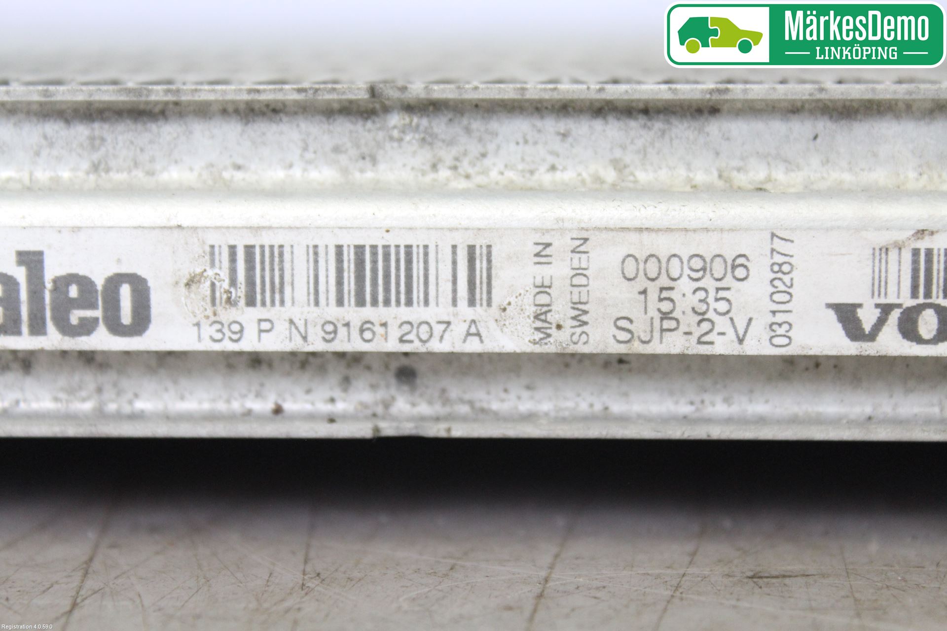 Volvo XC70 01-04 Intercooler Radiator
