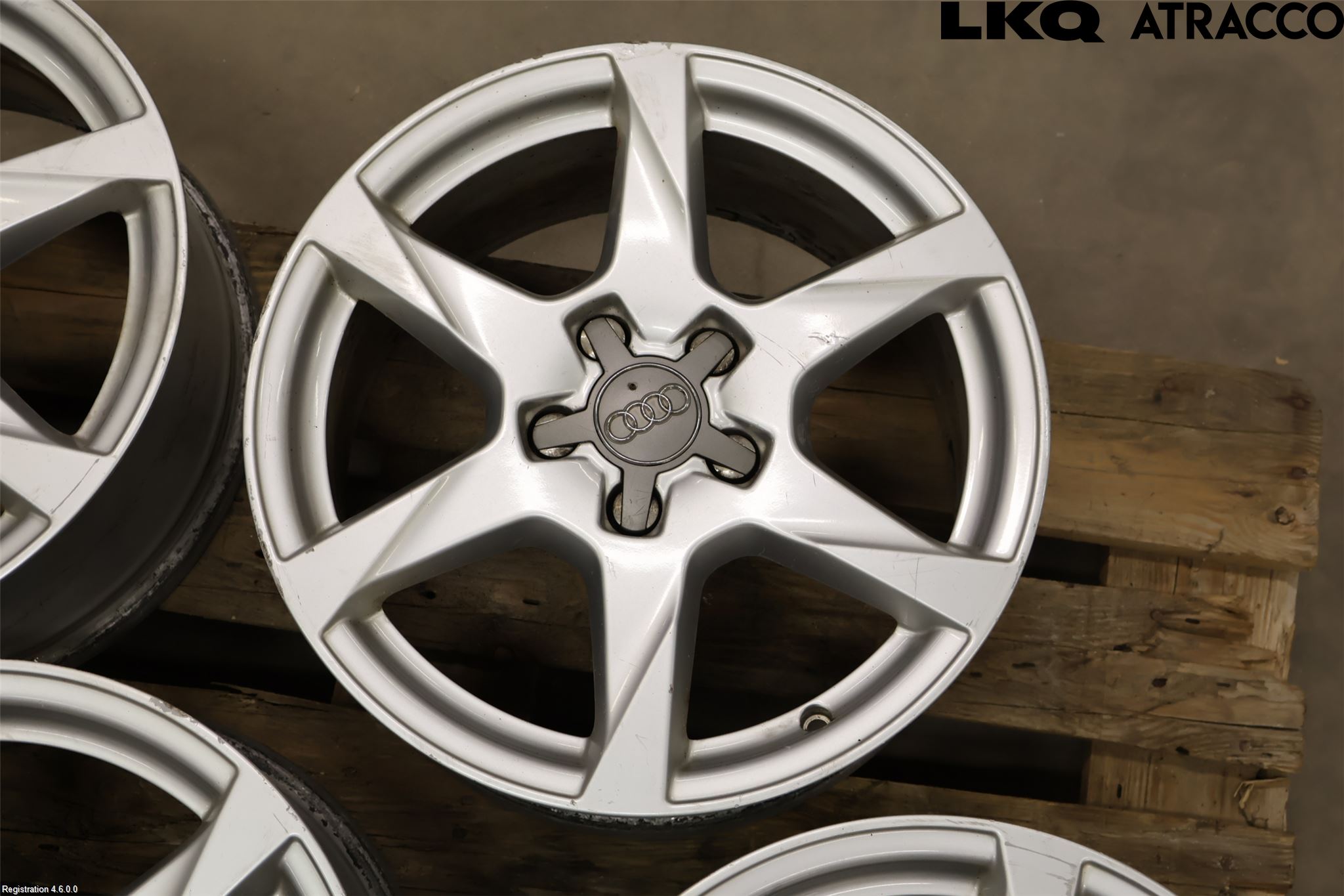 Audi A4/S4 08-11 Felg Aluminium Sett 4Stk