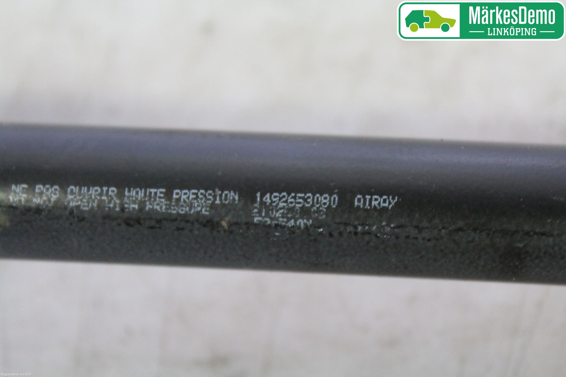 Citroen C8 Bakluke Demper-Gassfjær