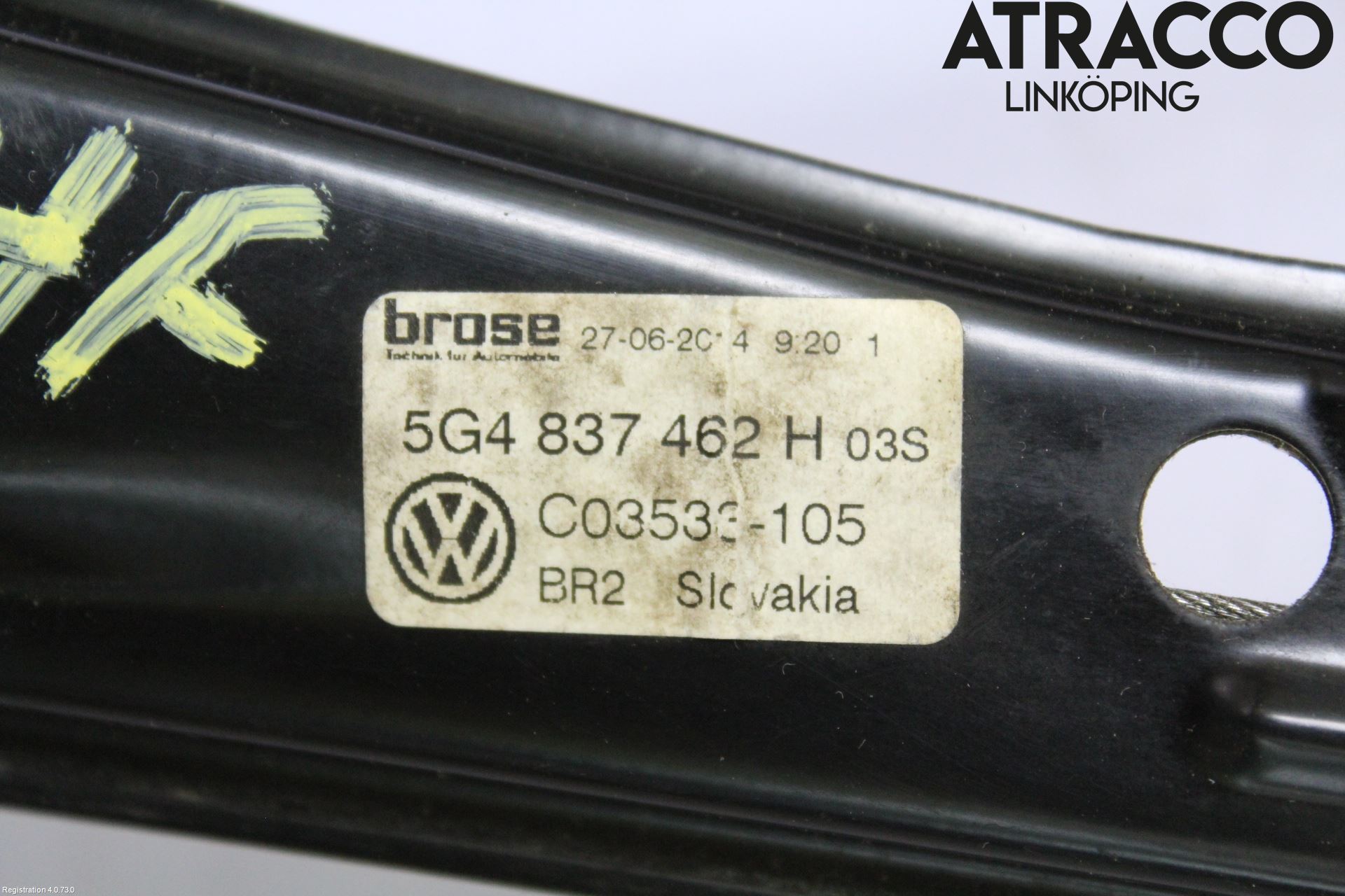Volkswagen VW GOLF / E-GOLF VII 13-20 Vindusheis