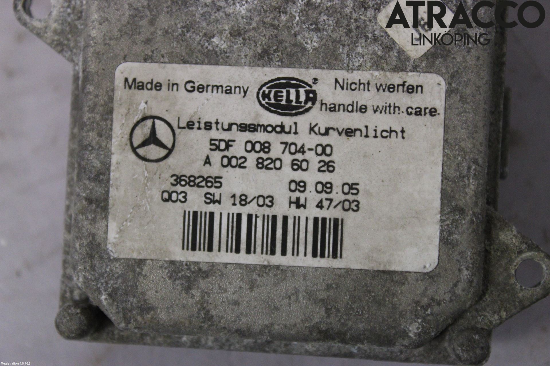 Mercedes-Benz MB R-KLASS (W251) 05-13 Styreenhet Xenon