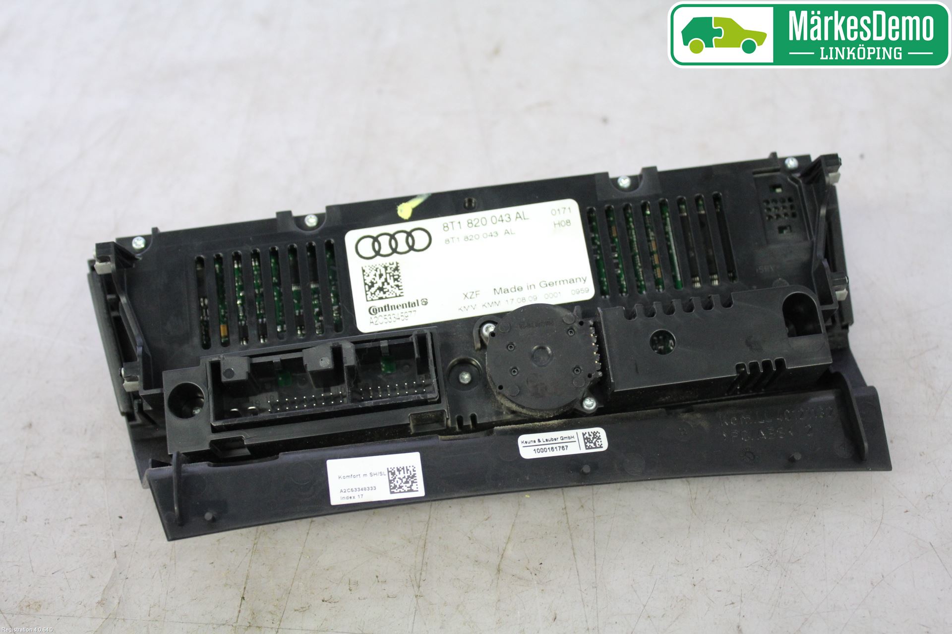 Audi A5 07-16 Varme Ac Betjening-Display