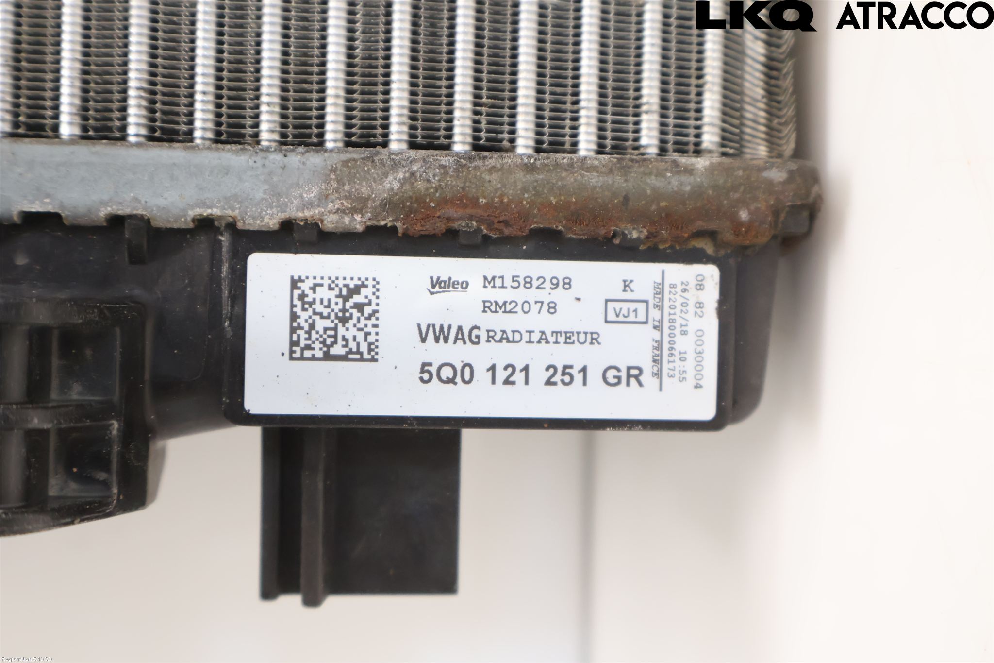 Volkswagen VW PASSAT 15-19 Radiator Automat