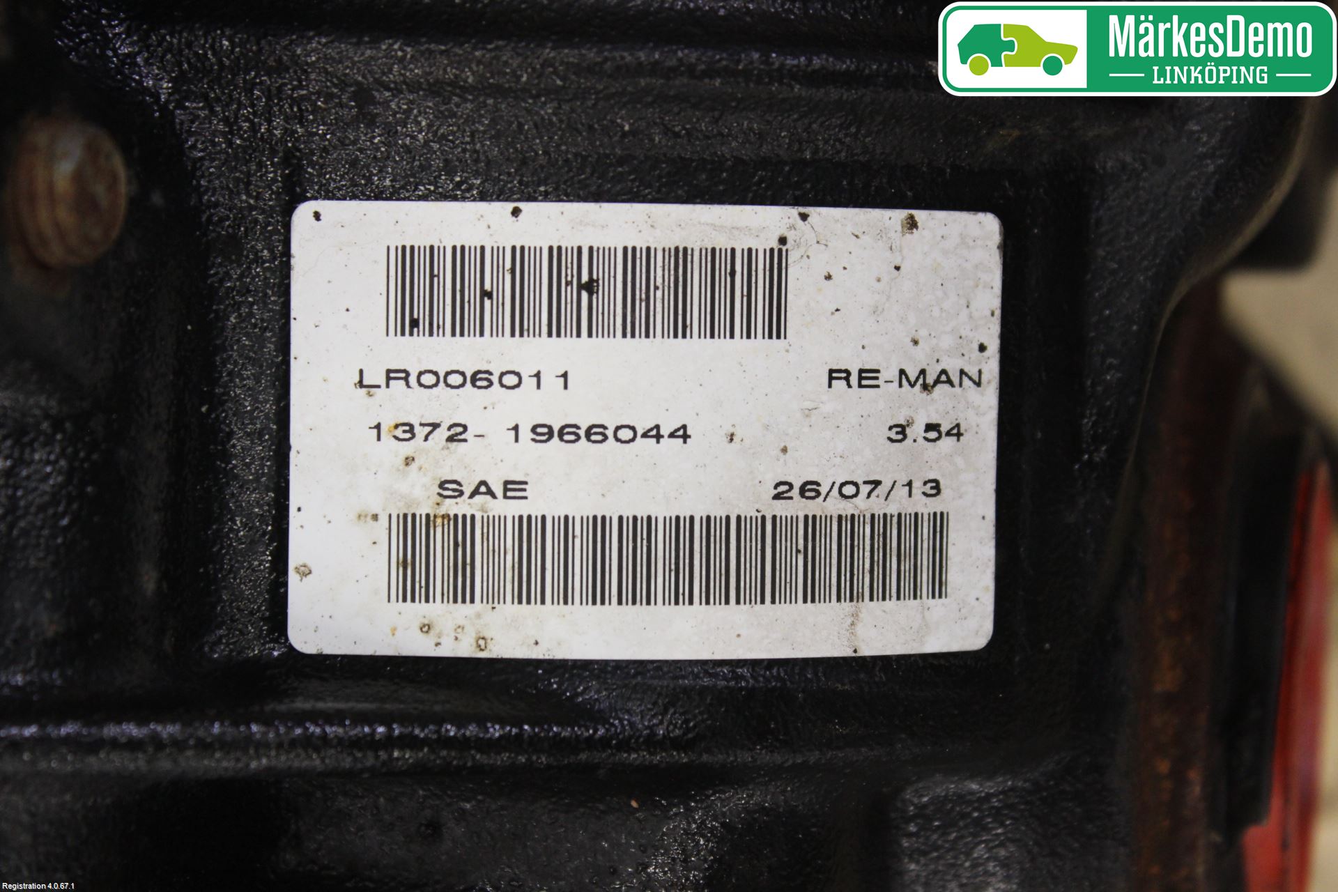 Landrover LAND ROVER DISCOVERY 4 10-16 Kardang Foran